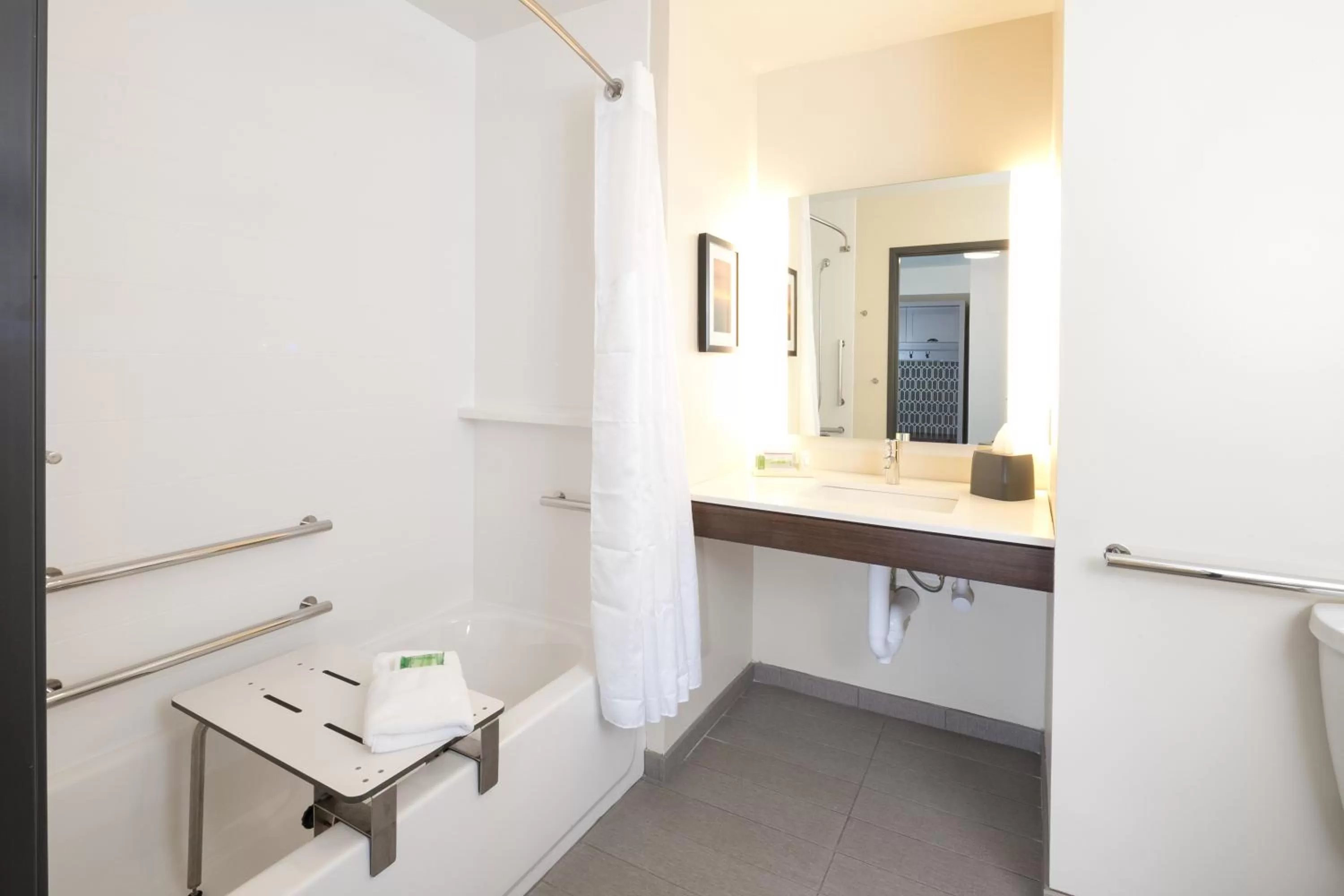 Bathroom in Holiday Inn & Suites Detroit - Troy by IHG