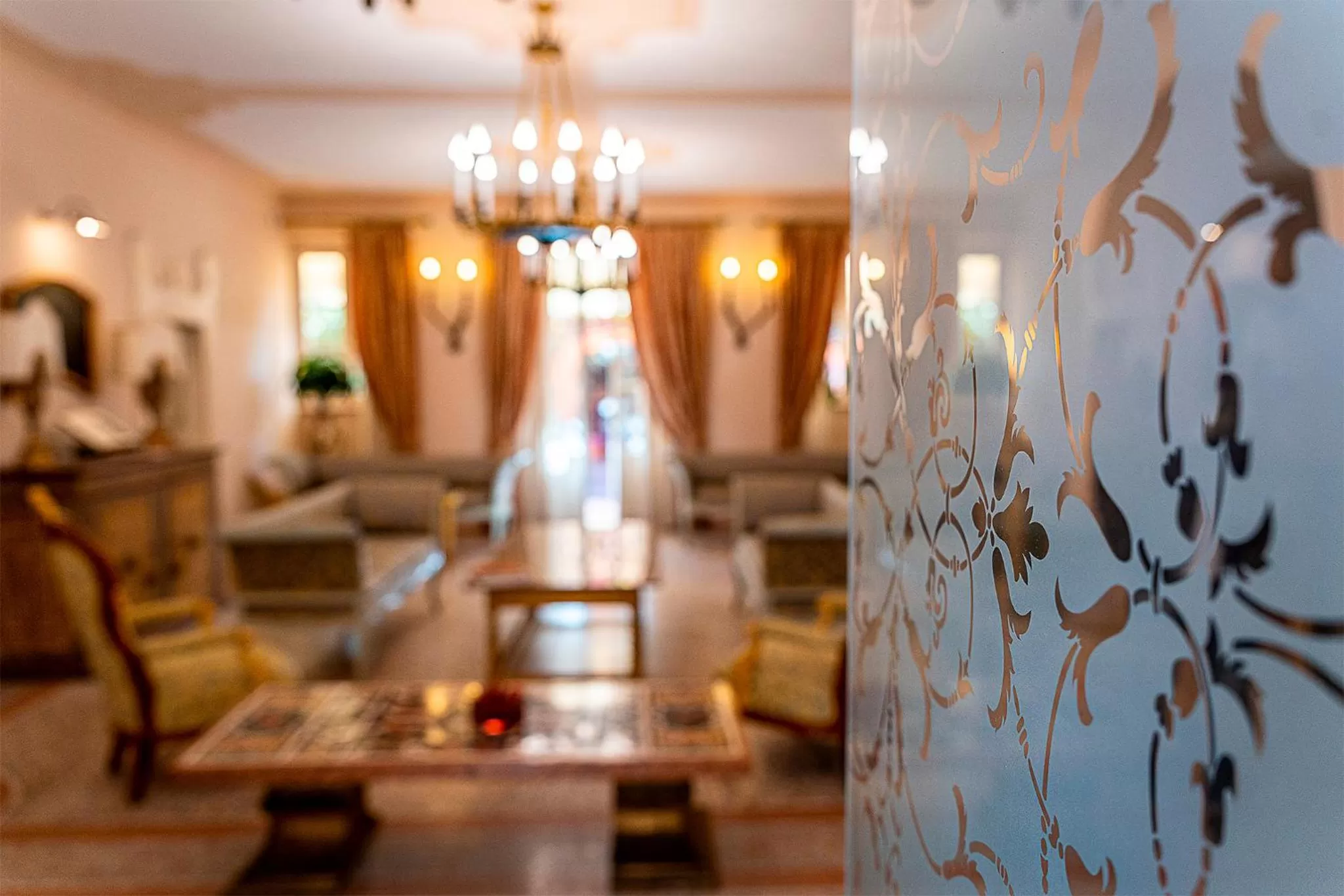 Living room in Dimora Villa Ricci