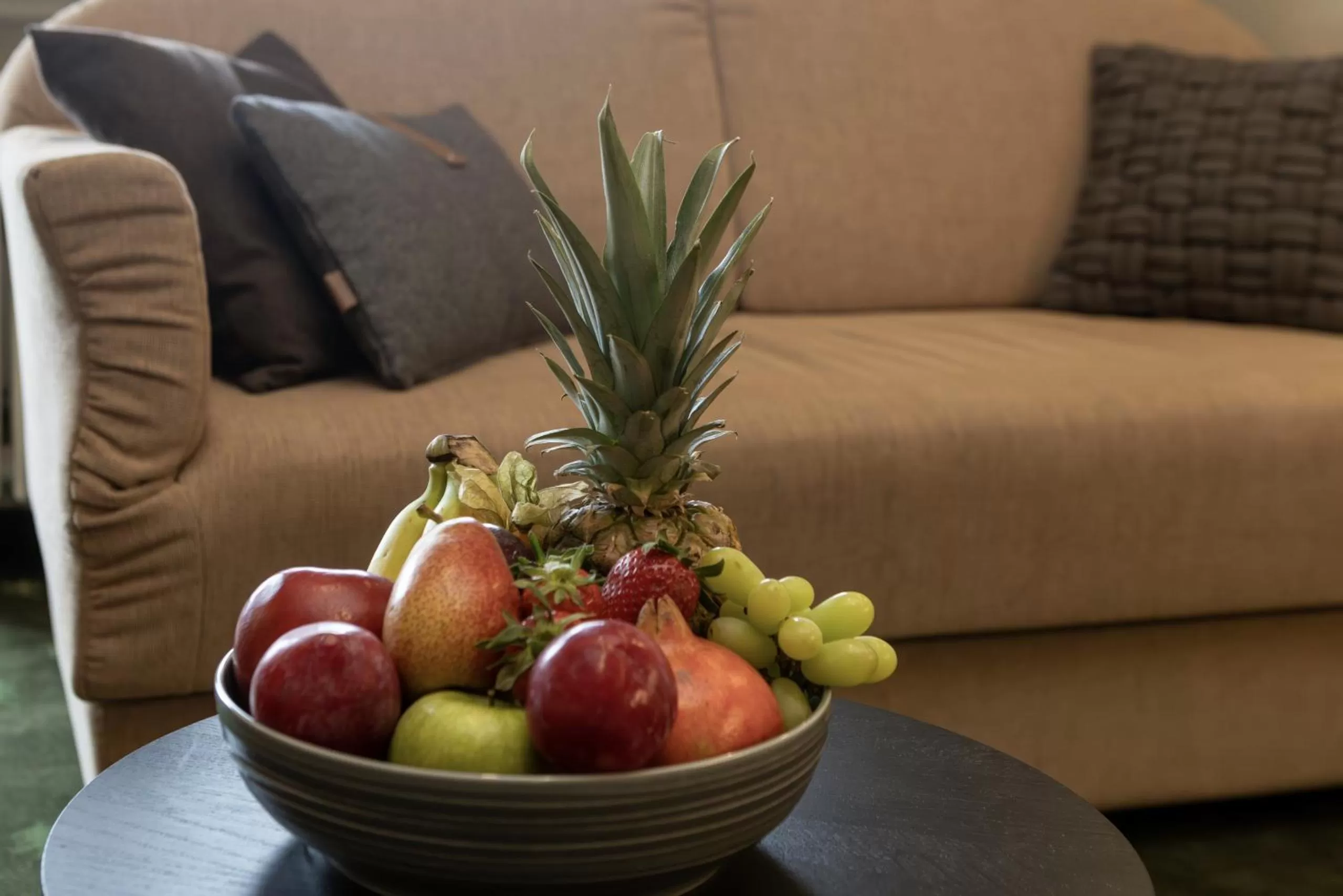 Seating area, Food in Das Hohenried