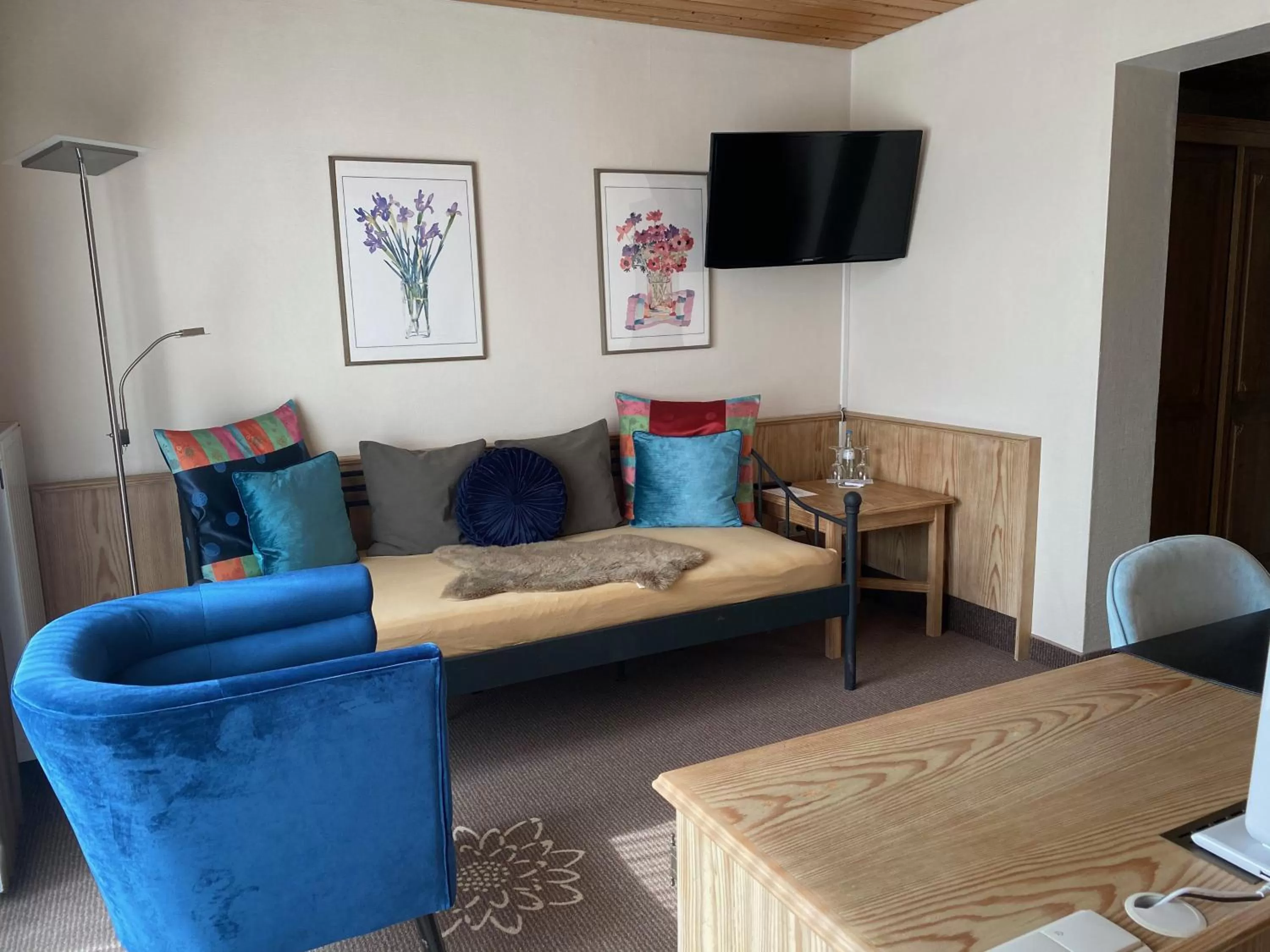 Living room in Hotel in den Herrnwiesen