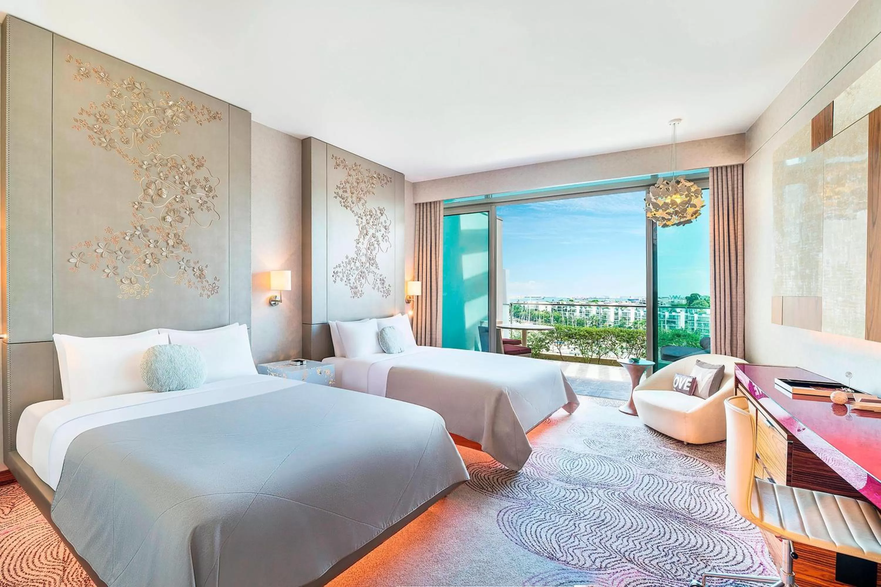 Photo of the whole room, Bed in W Singapore - Sentosa Cove