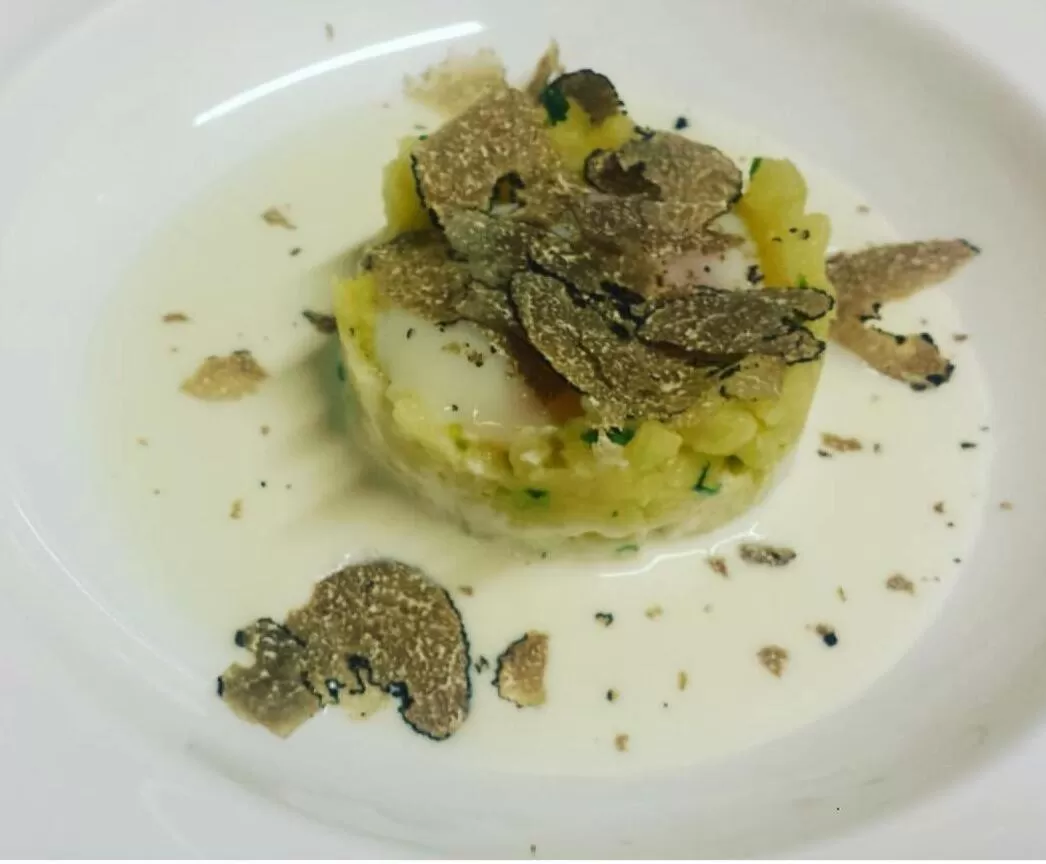 Food close-up in Castello Di Pavone