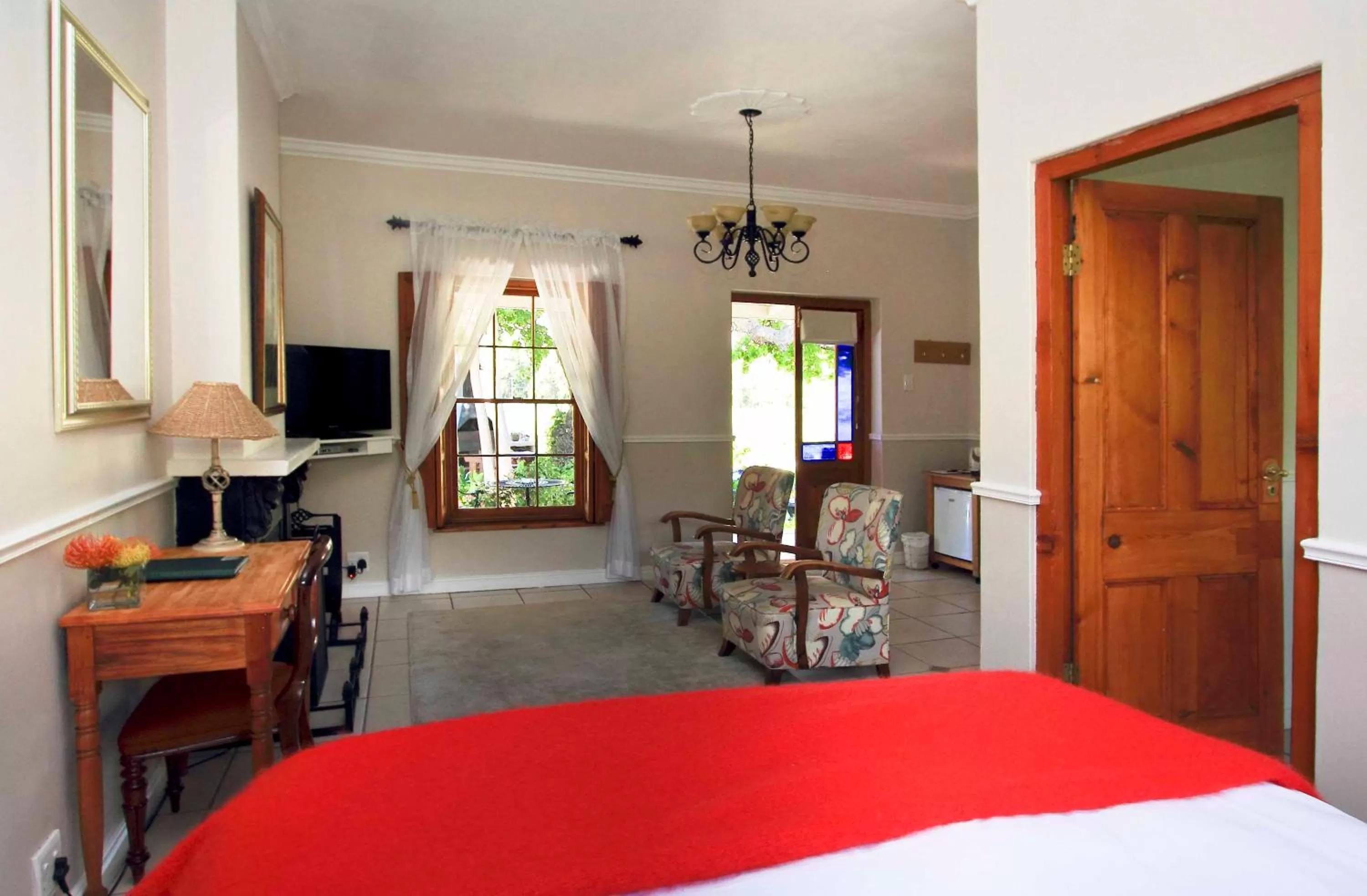 Bed in Montagu Vines Guesthouse