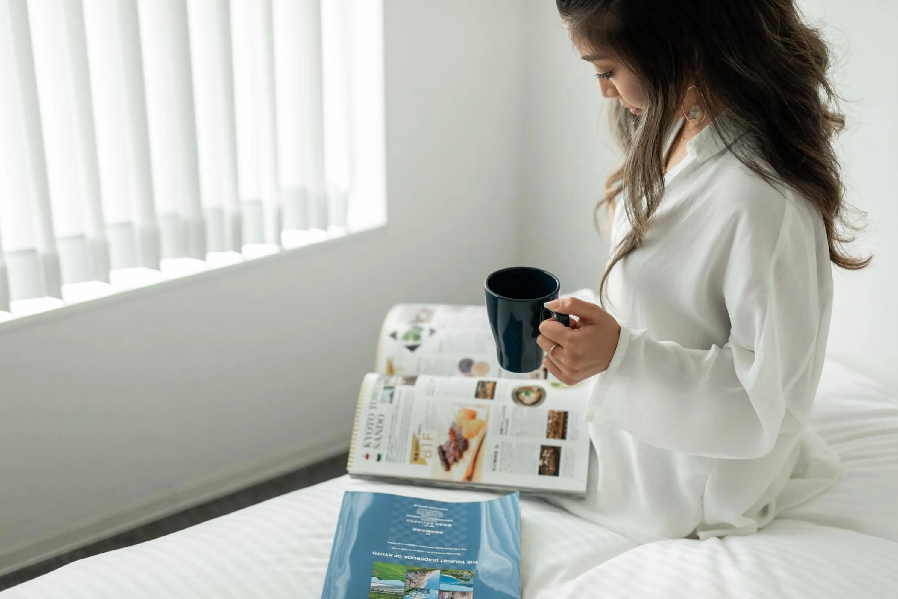 Bed in Imu Hotel Kyoto