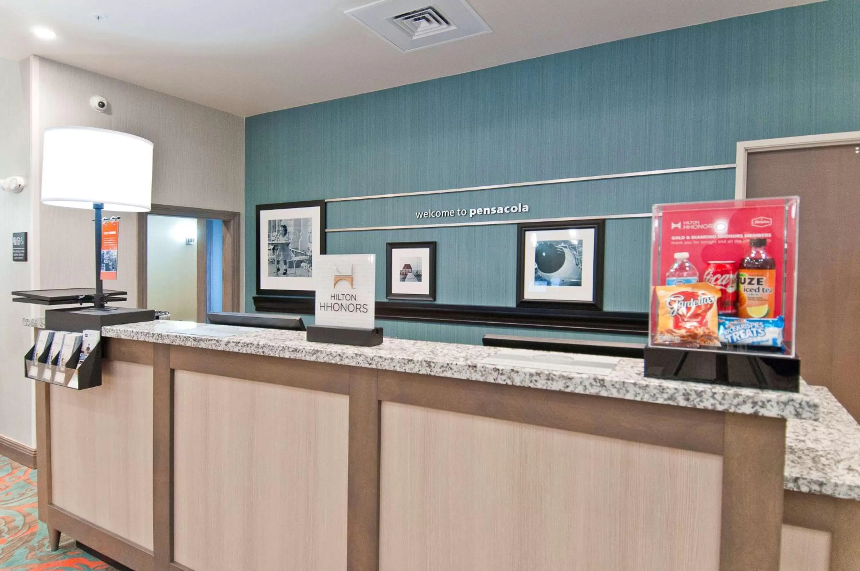 Lobby or reception in Hampton Inn & Suites Pensacola/I-10 Pine Forest Road