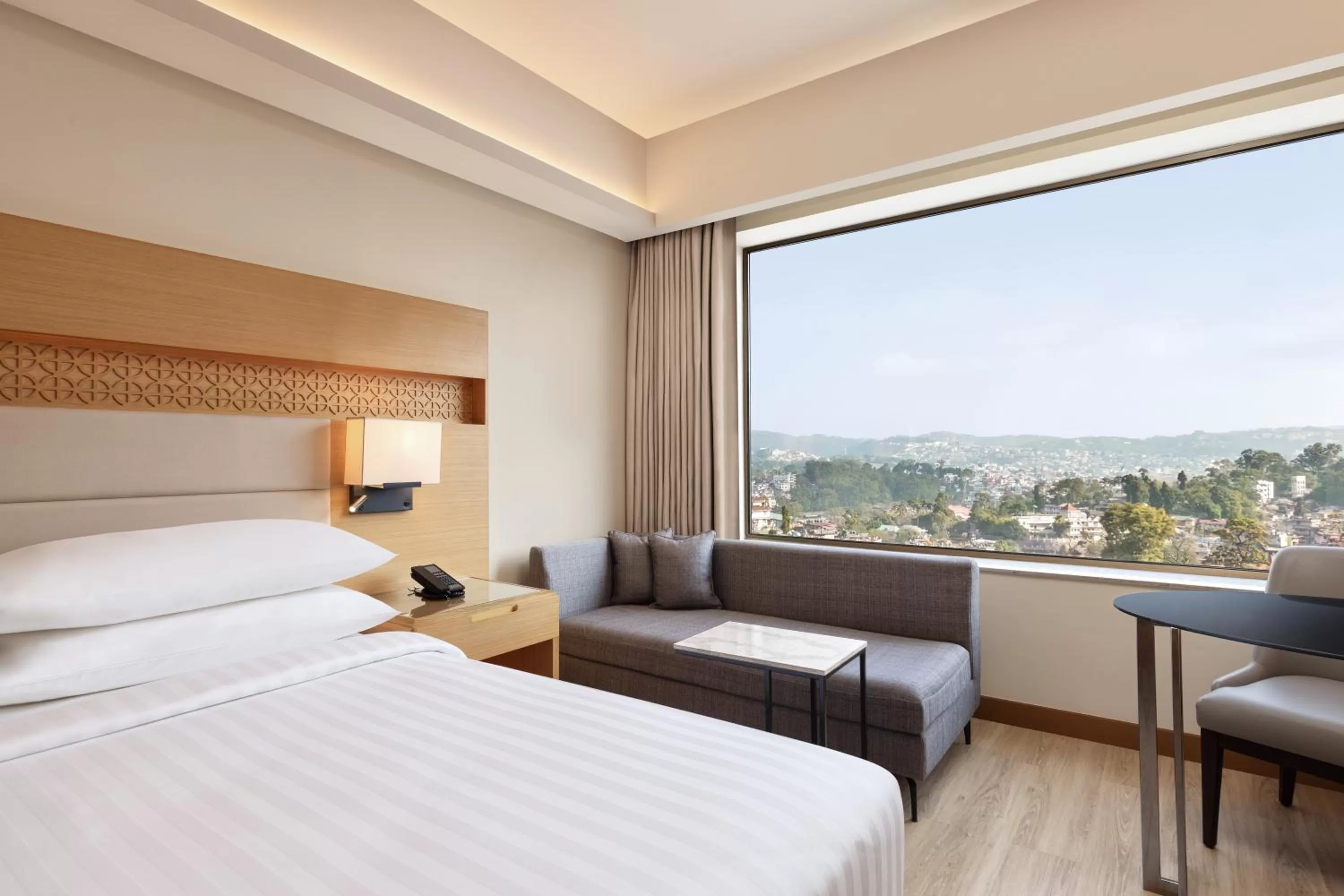 Bedroom, Bed in Courtyard by Marriott Shillong