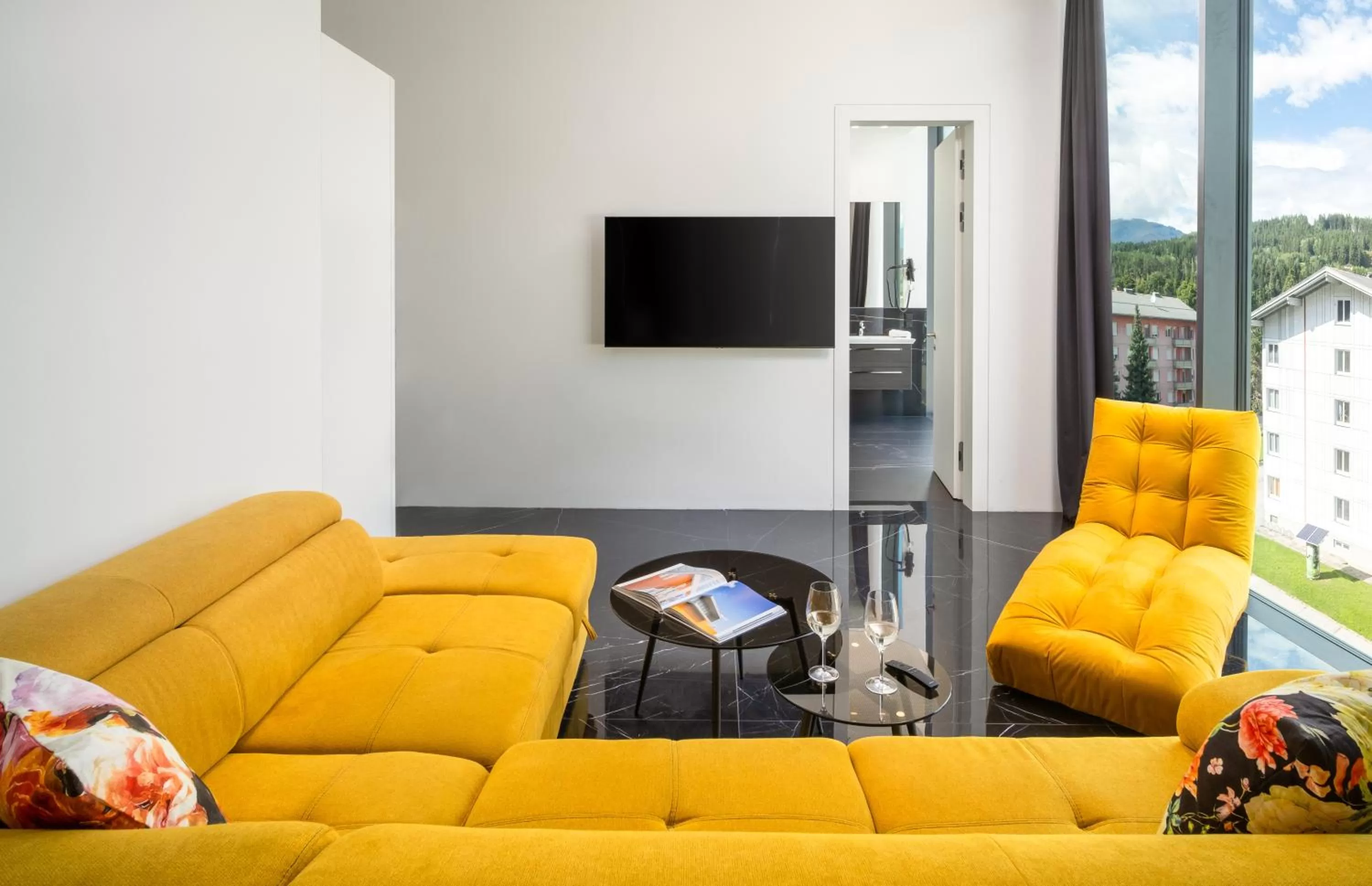 Seating Area in On The Way 24 - Sauna & Golfsimulator inklusive