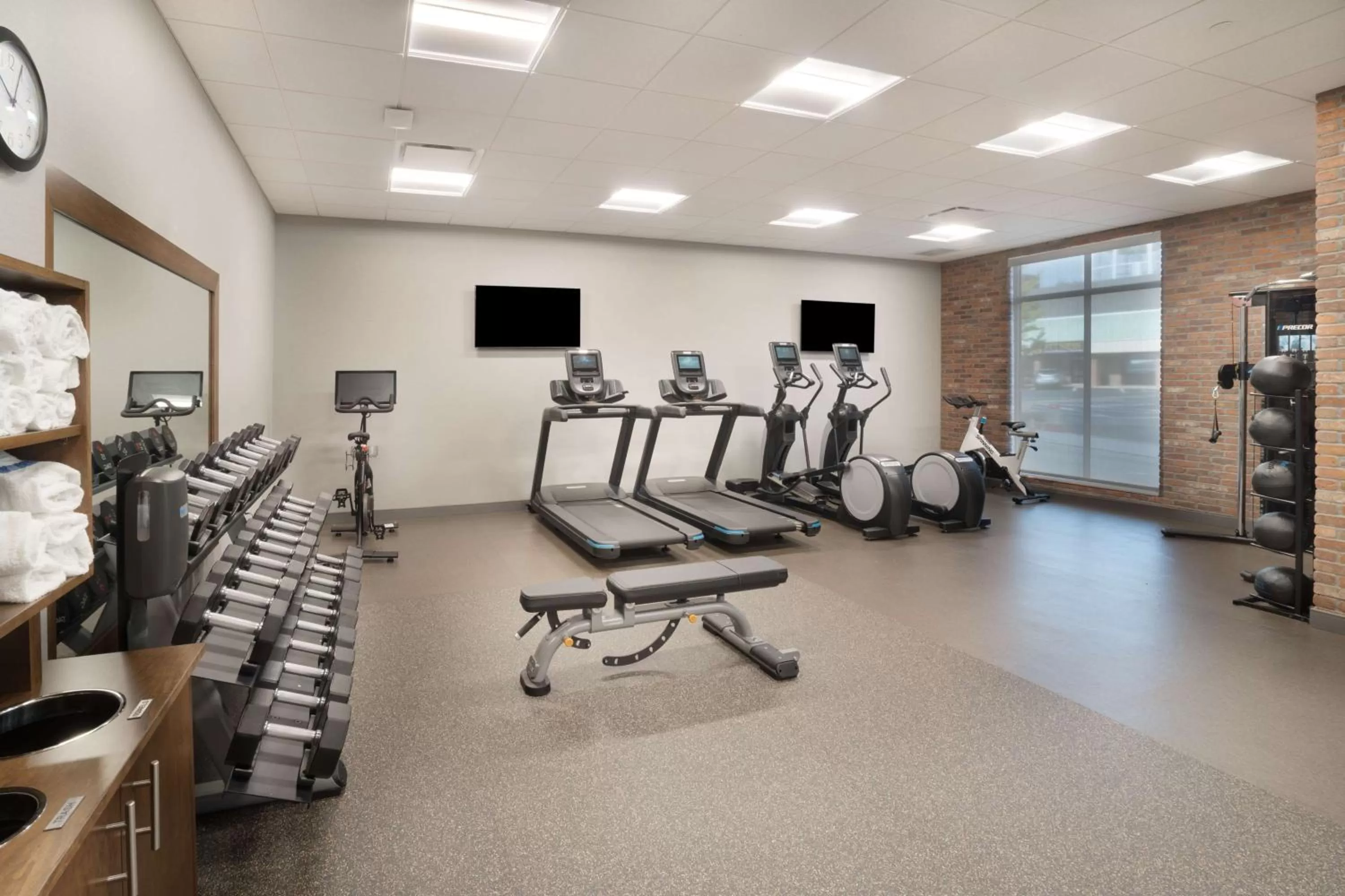 Fitness centre/facilities in Hampton Inn Greer Greenville, Sc