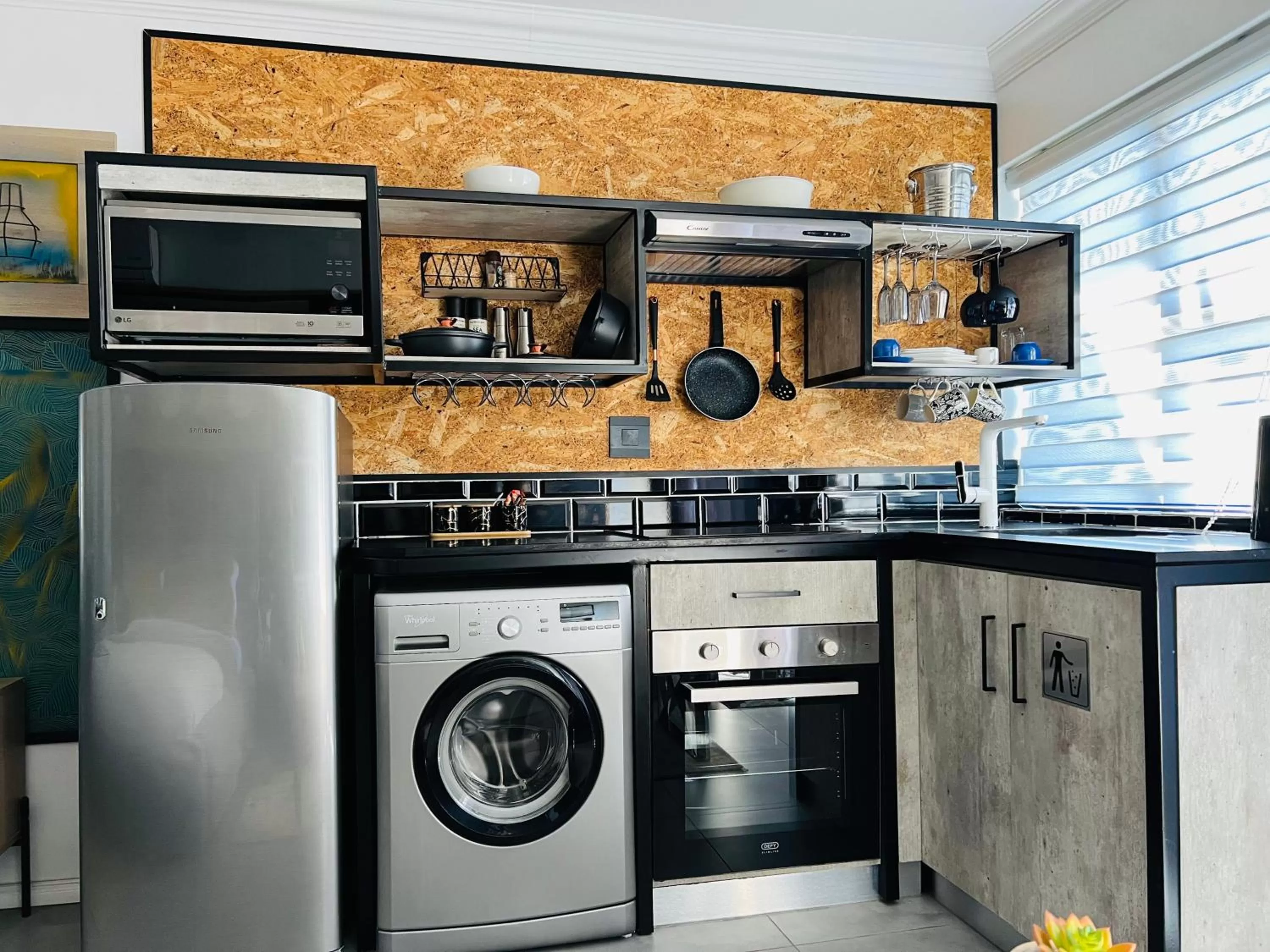 Kitchen/Kitchenette in 24 On Basil Inventive suites