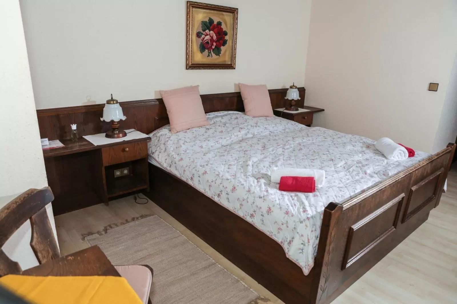 Bed in Pension Welserhof