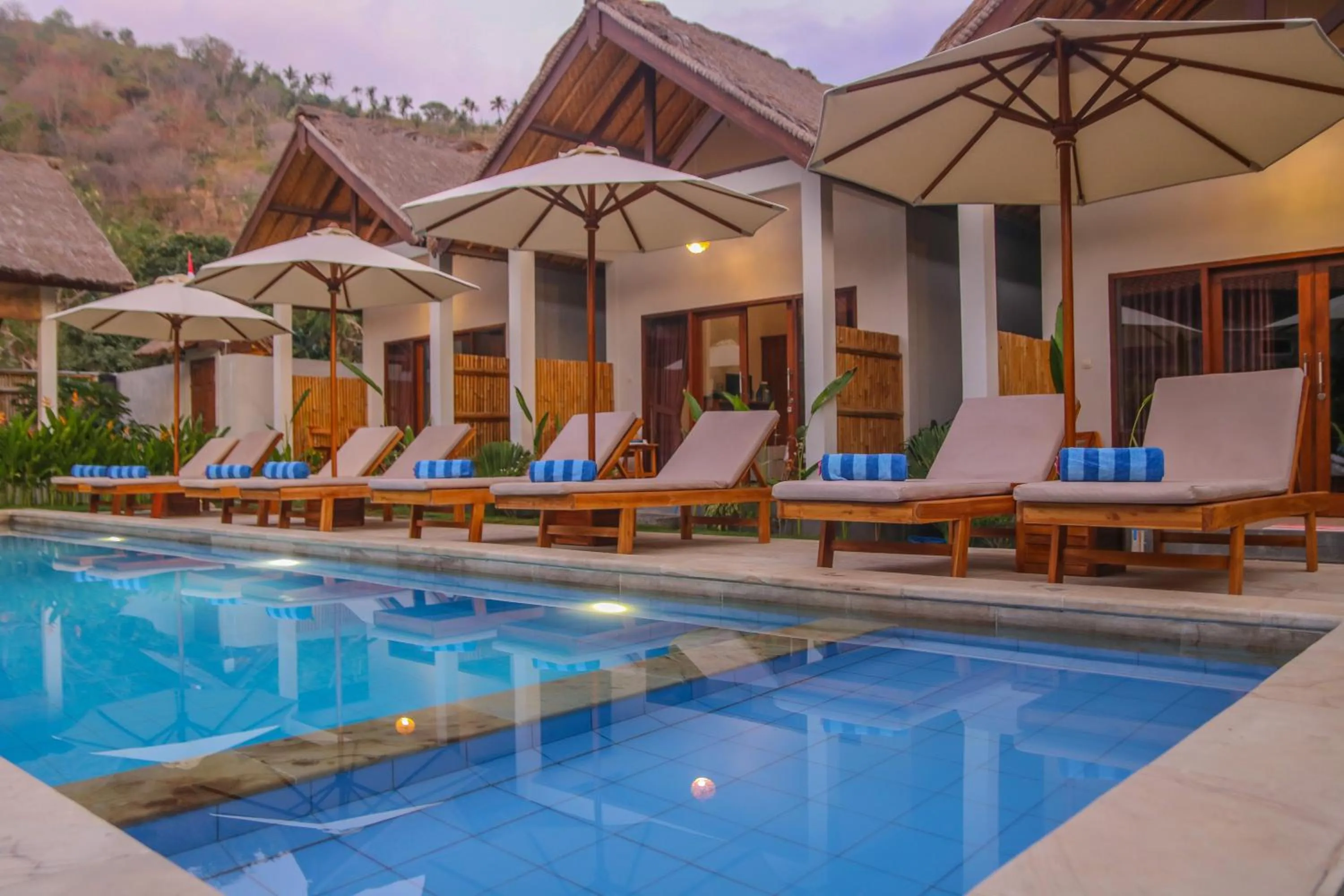 Property building in Cozy Cottages Lombok