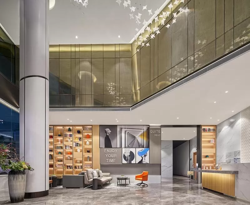 Lobby/Reception in Fengyue Light Shang Hotel Guangzhou Baiyun Airport Store