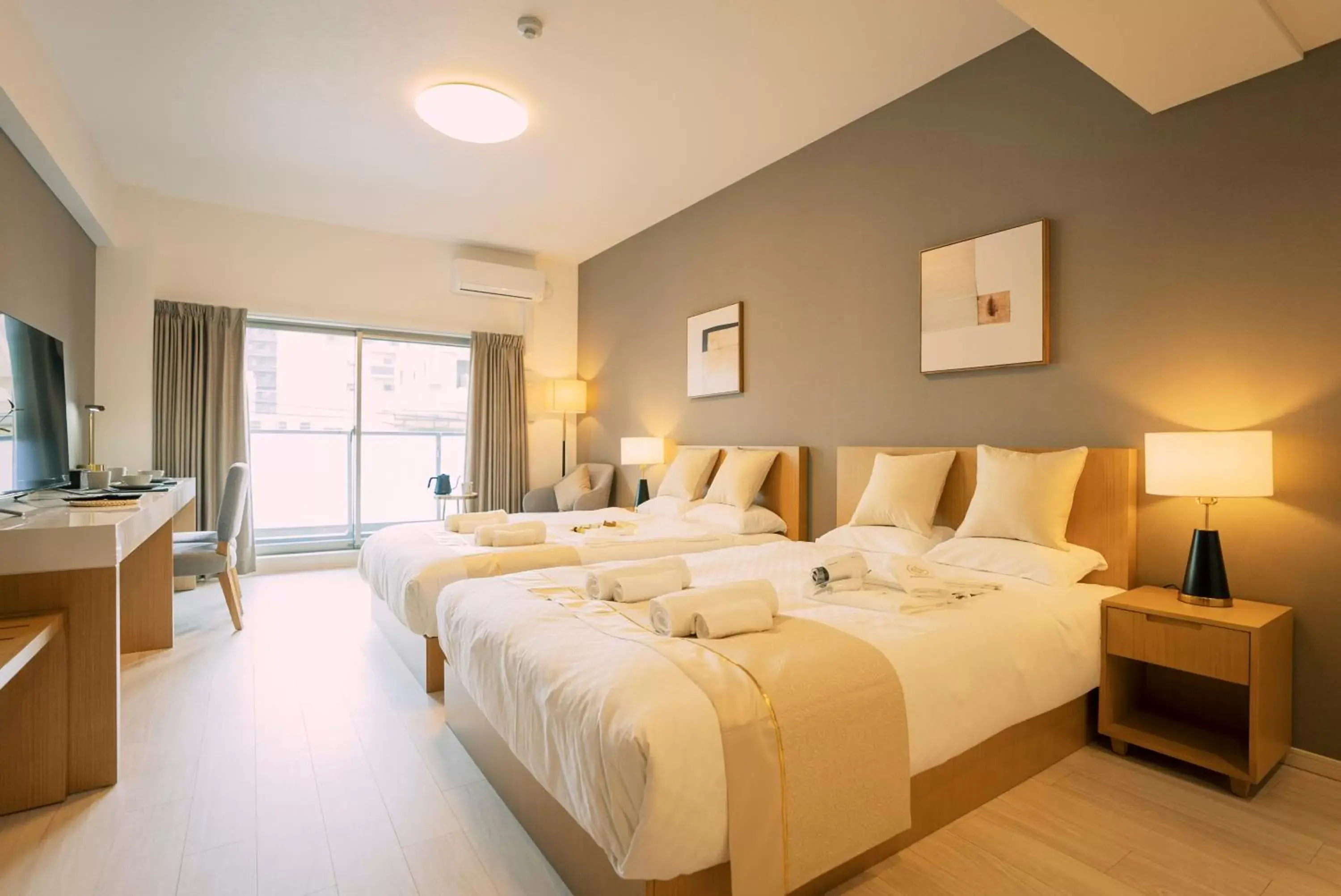 Standard Twin Room - single occupancy in 谷町君 HOTEL 恵美須町72 Standard Twin Room - single occupancy in 谷町君 HOTEL 恵美須町72