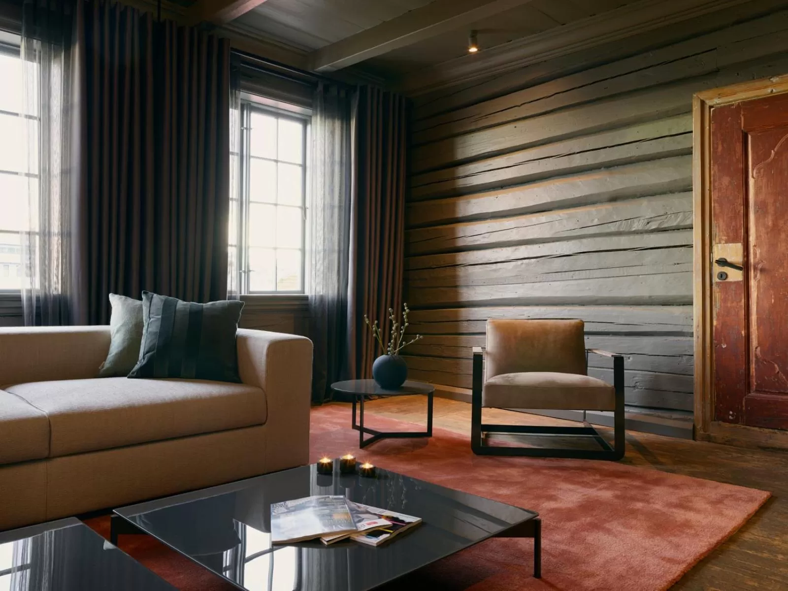 Living room in Tollboden Hotell - Unike Hoteller