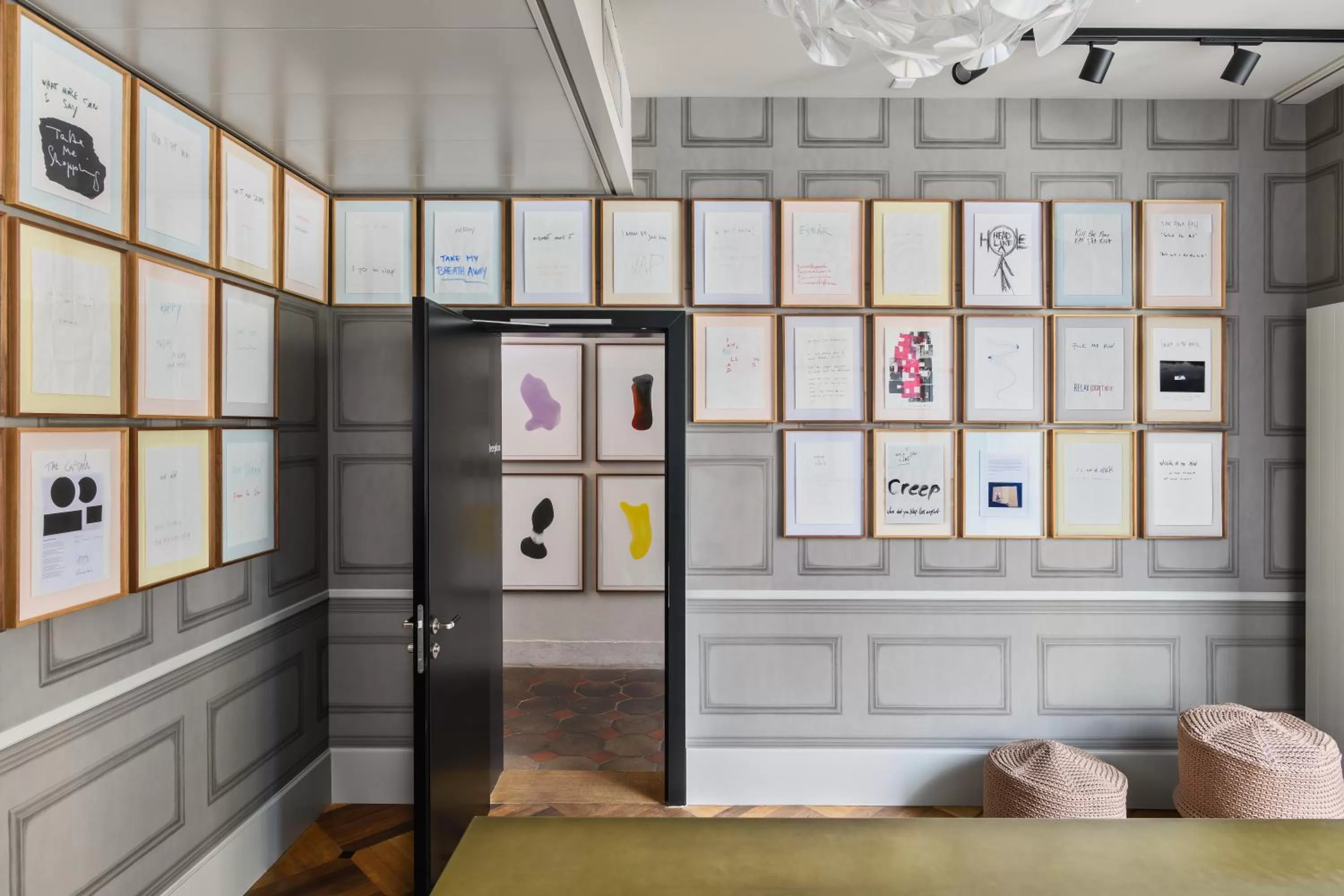 Lobby or reception in Boutique & Art Hotel Helvetia