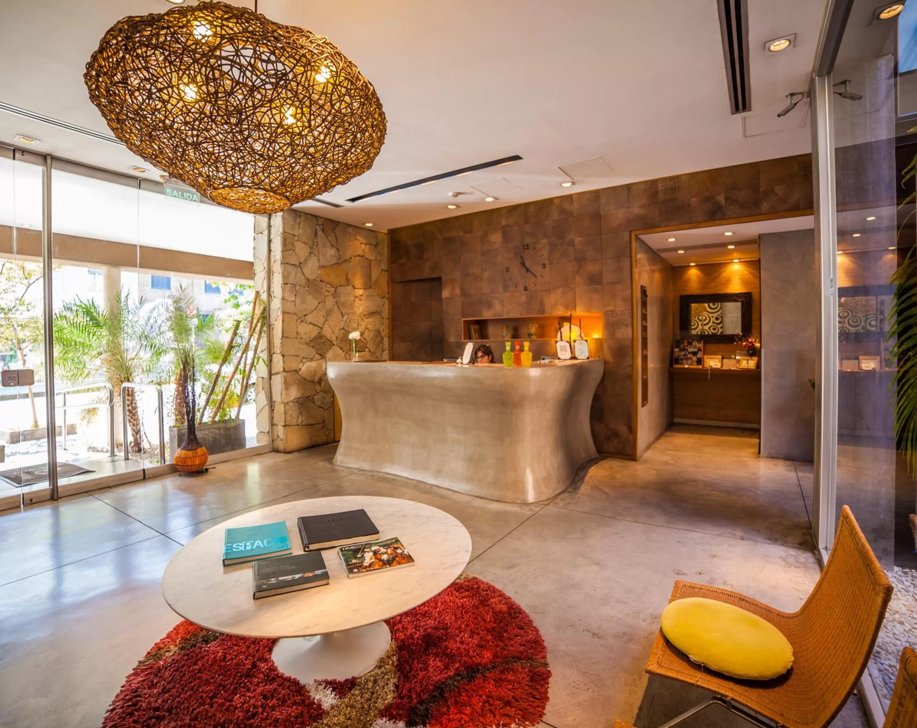 Lobby or reception in Mine Hotel