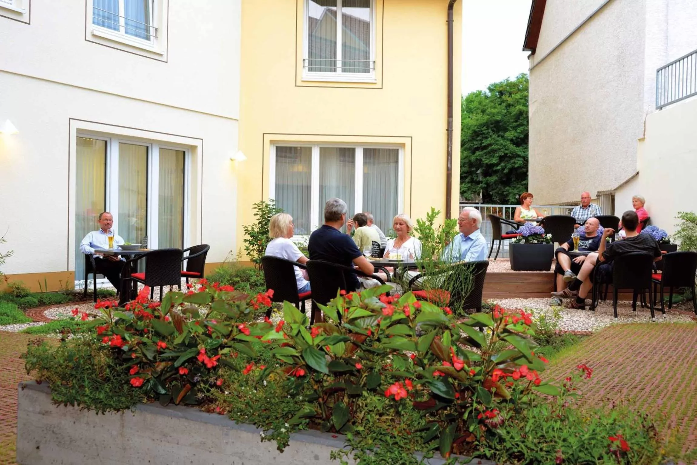 Garden in Flair Hotel Stadt Höxter