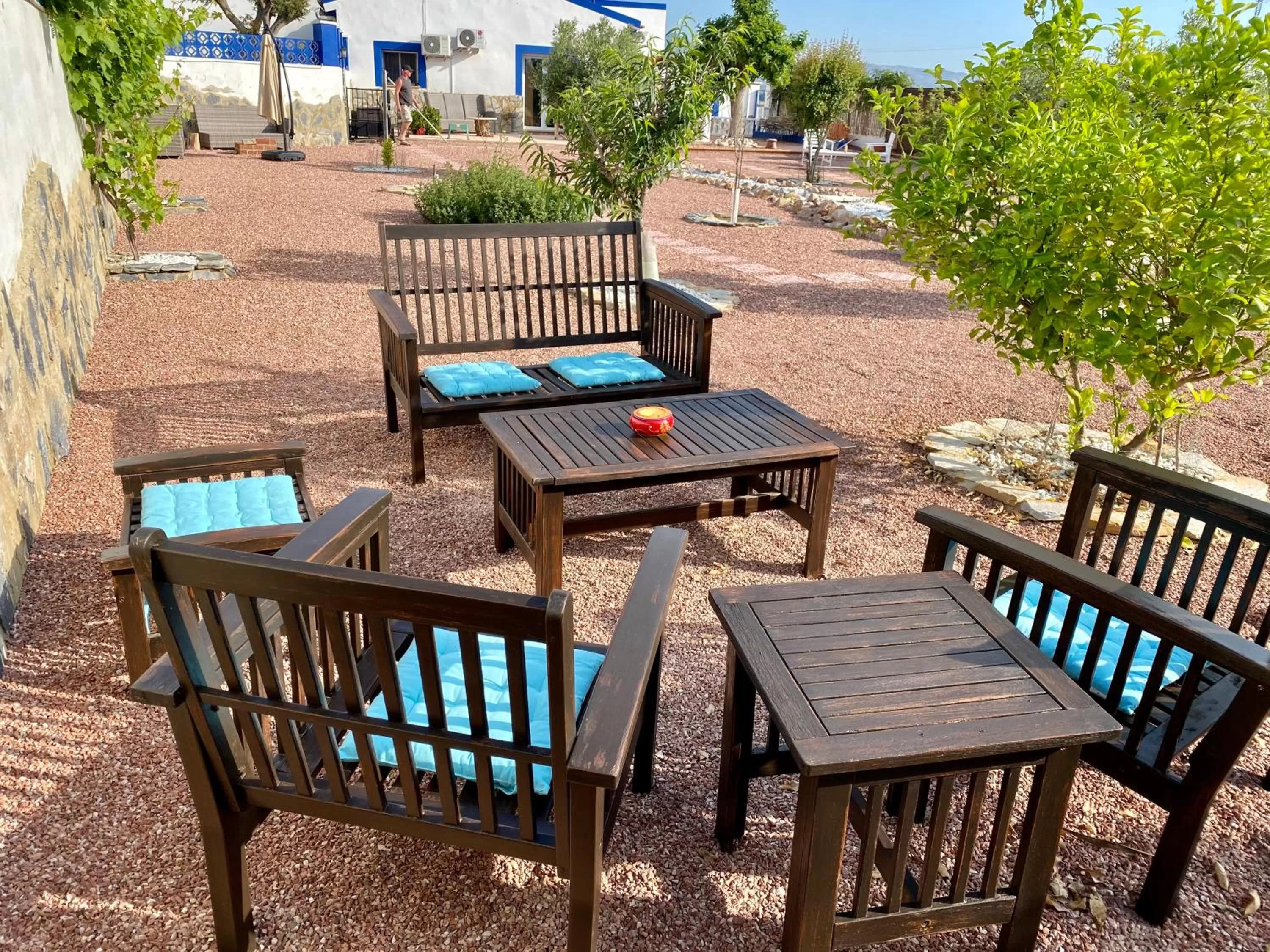 Garden in B&B Casa Azul