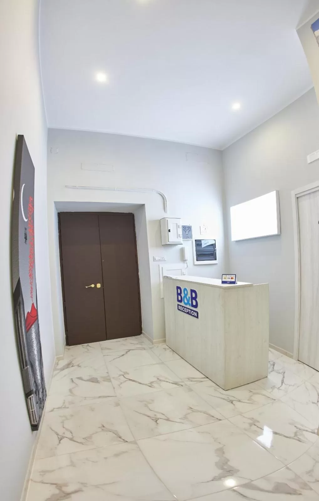 Lobby or reception in B&B Dint 'o core e Napule
