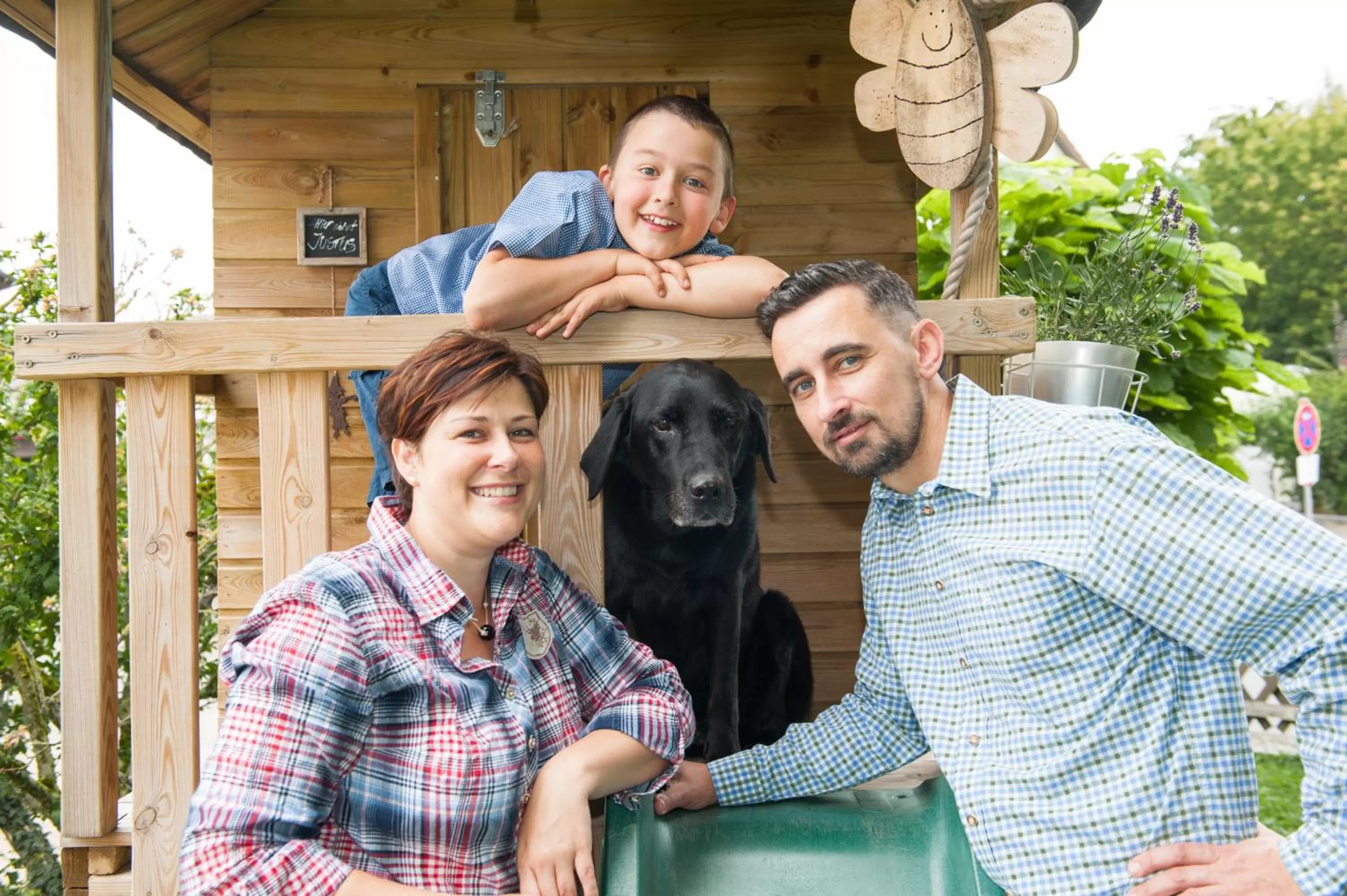Family in Hotel Spessartstuben
