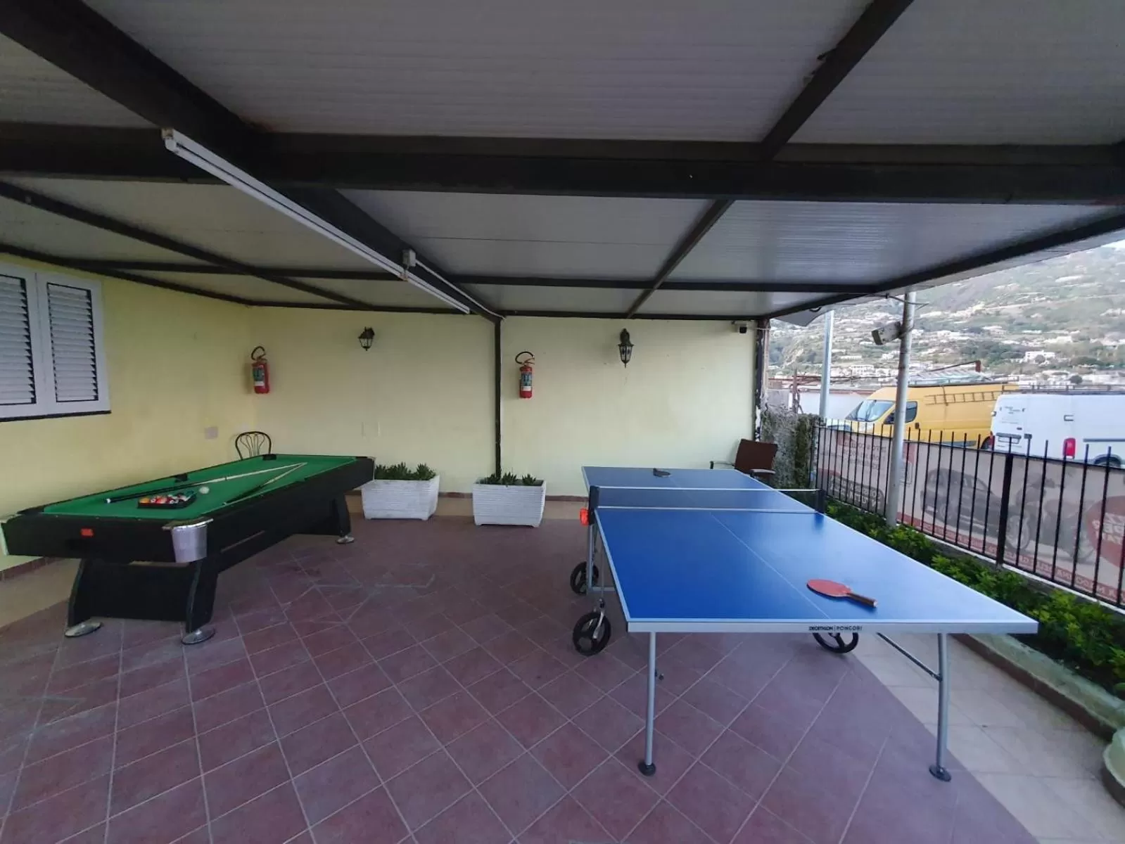 Table tennis in Hotel Mareluna Ischia