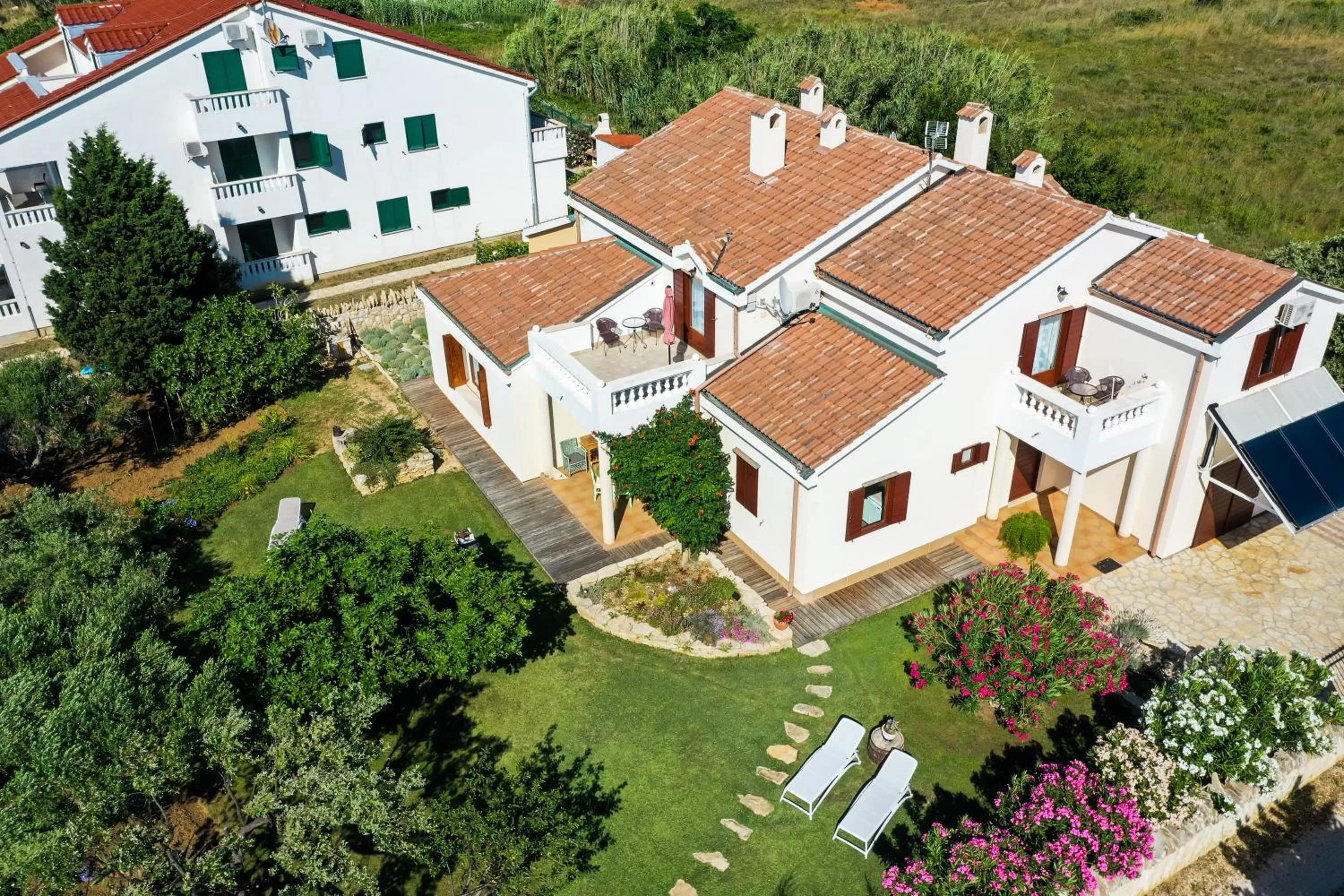 Bird's-eye View in Bed&Breakfast Vanni