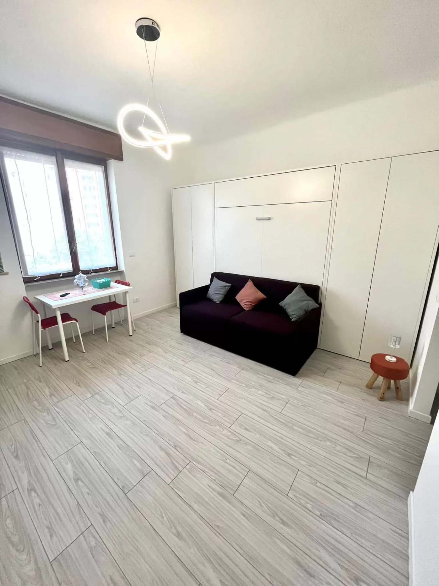 Seating Area in Marghespace zona stazione centrale stanza in nuovo appartamento 4 posti letto