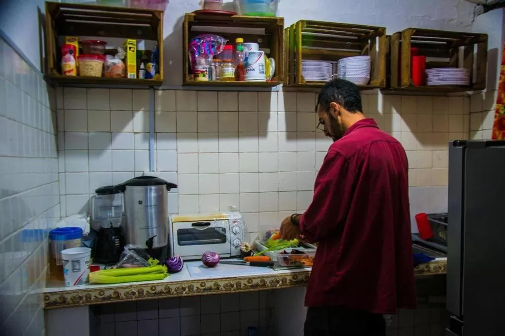 Kitchen or kitchenette in Villa Coleta