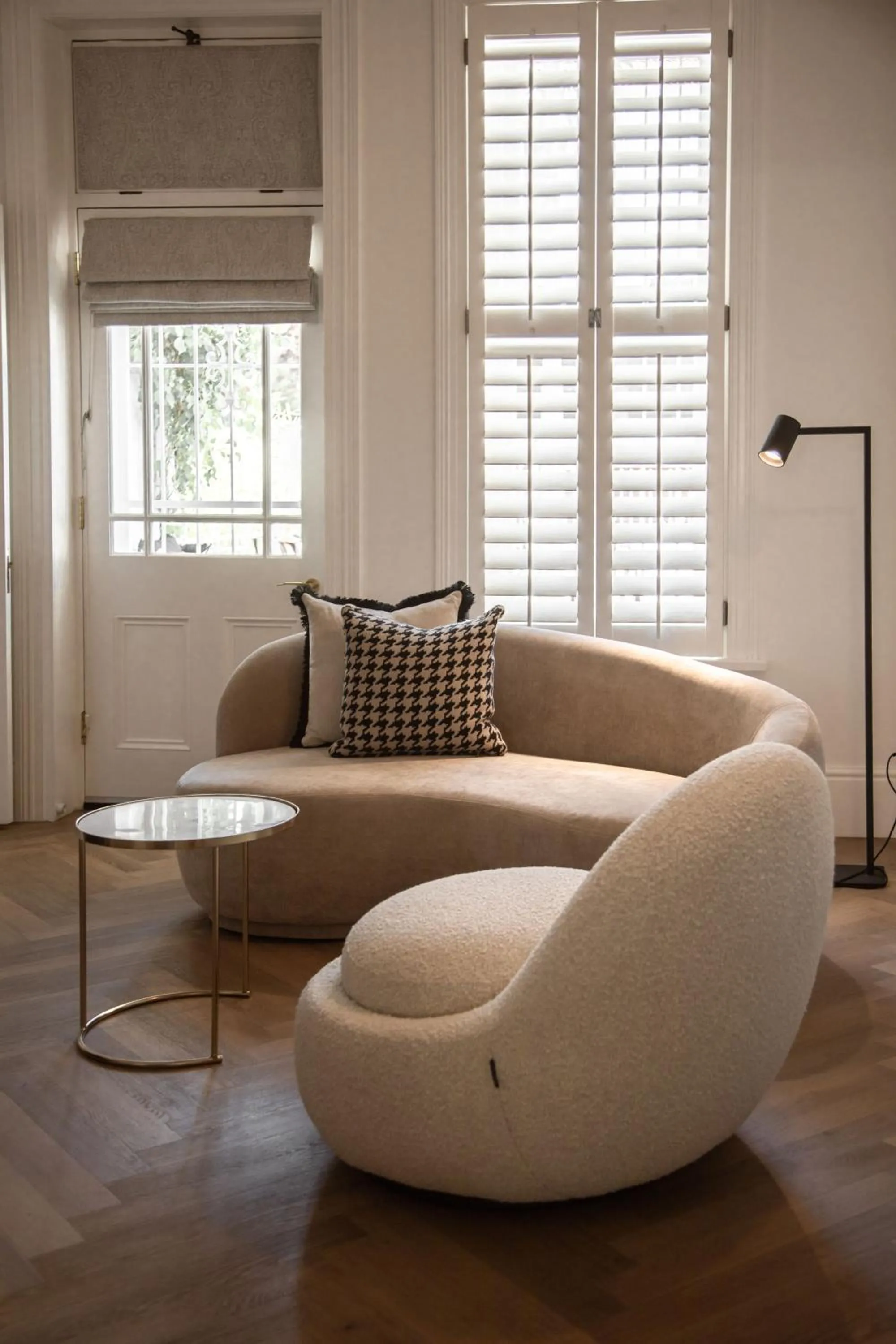 Seating area in NOAH House