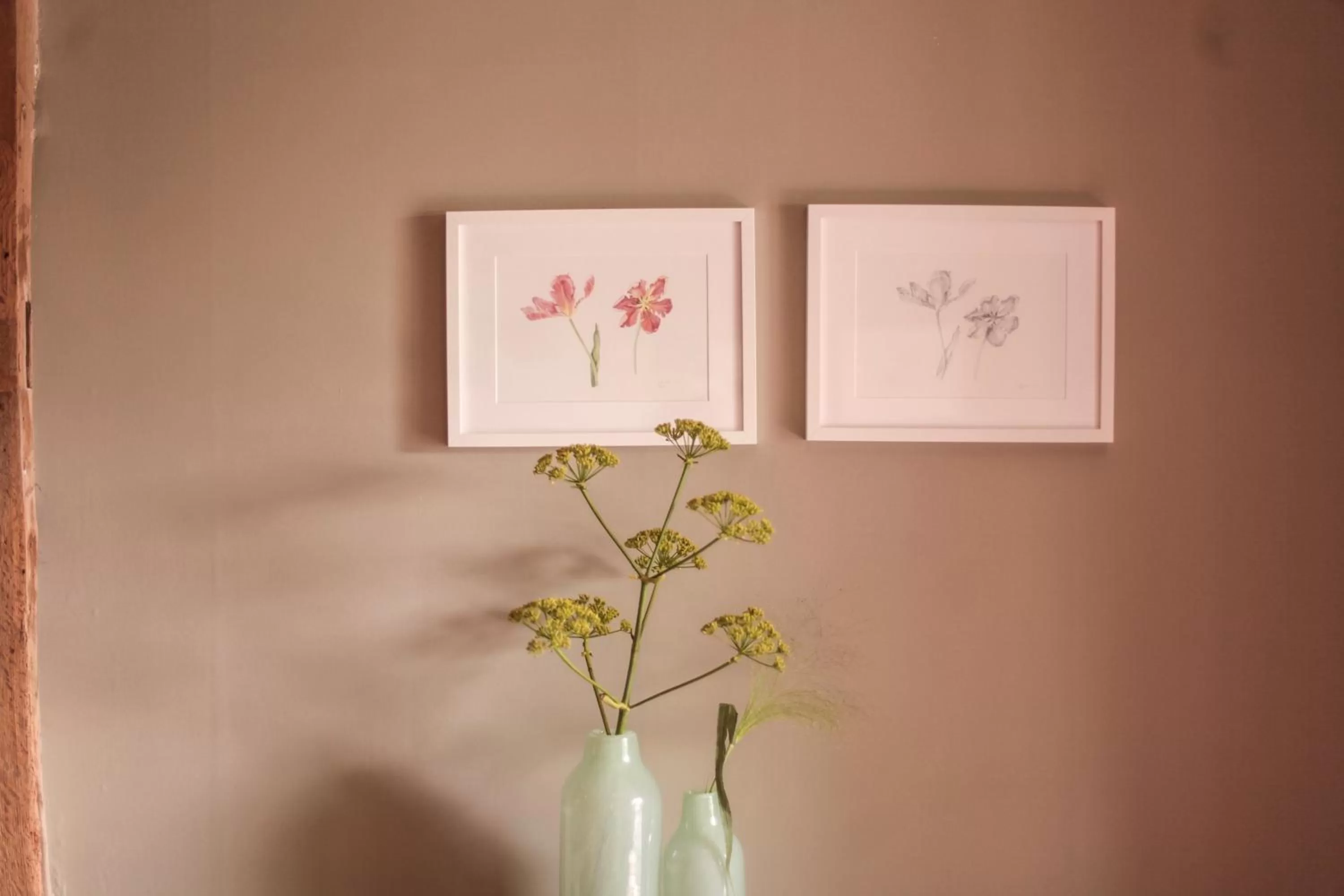 Decorative detail in B&B Hoeve de Haar