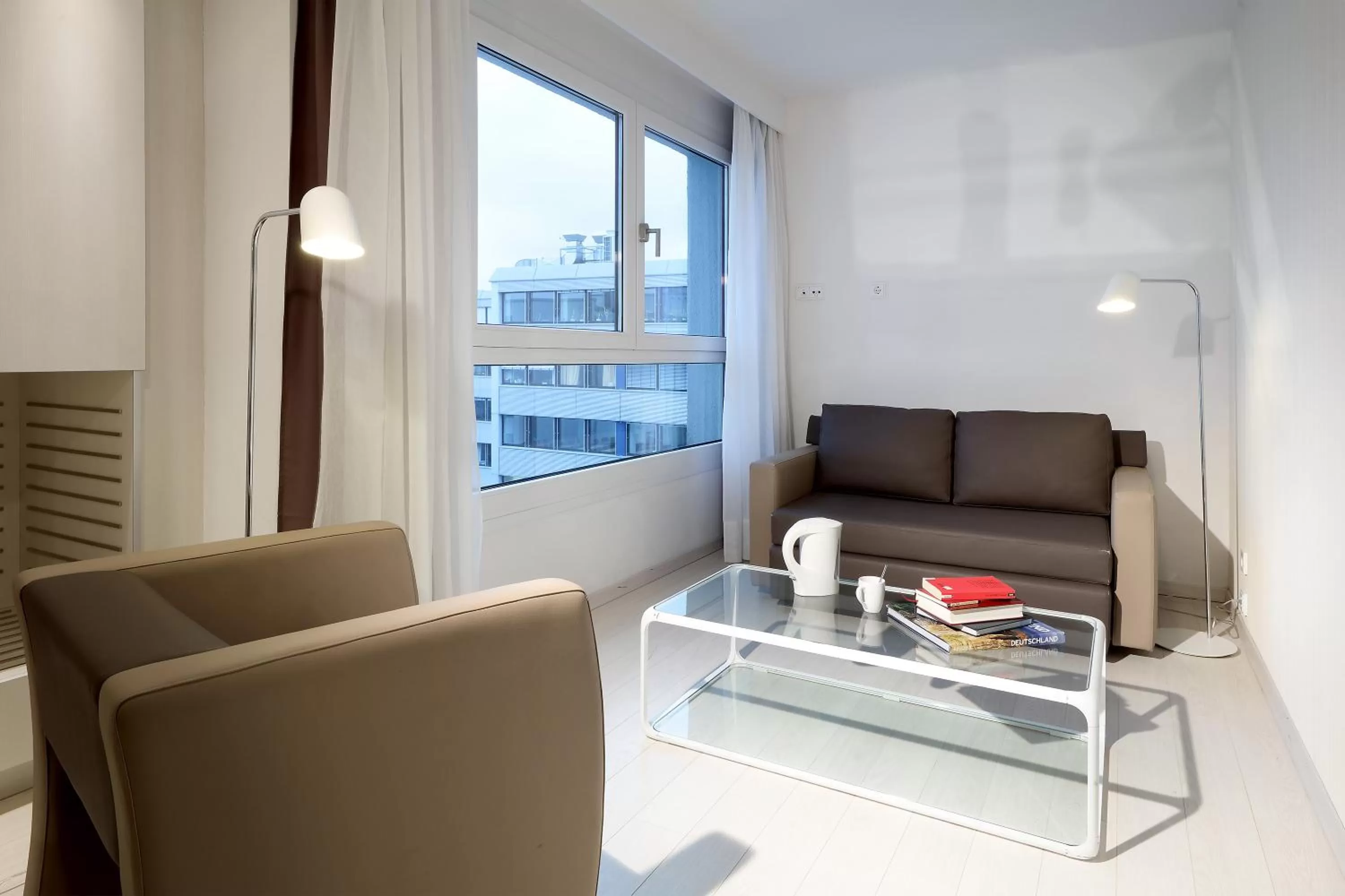 Seating area in Eurostars Book Hotel