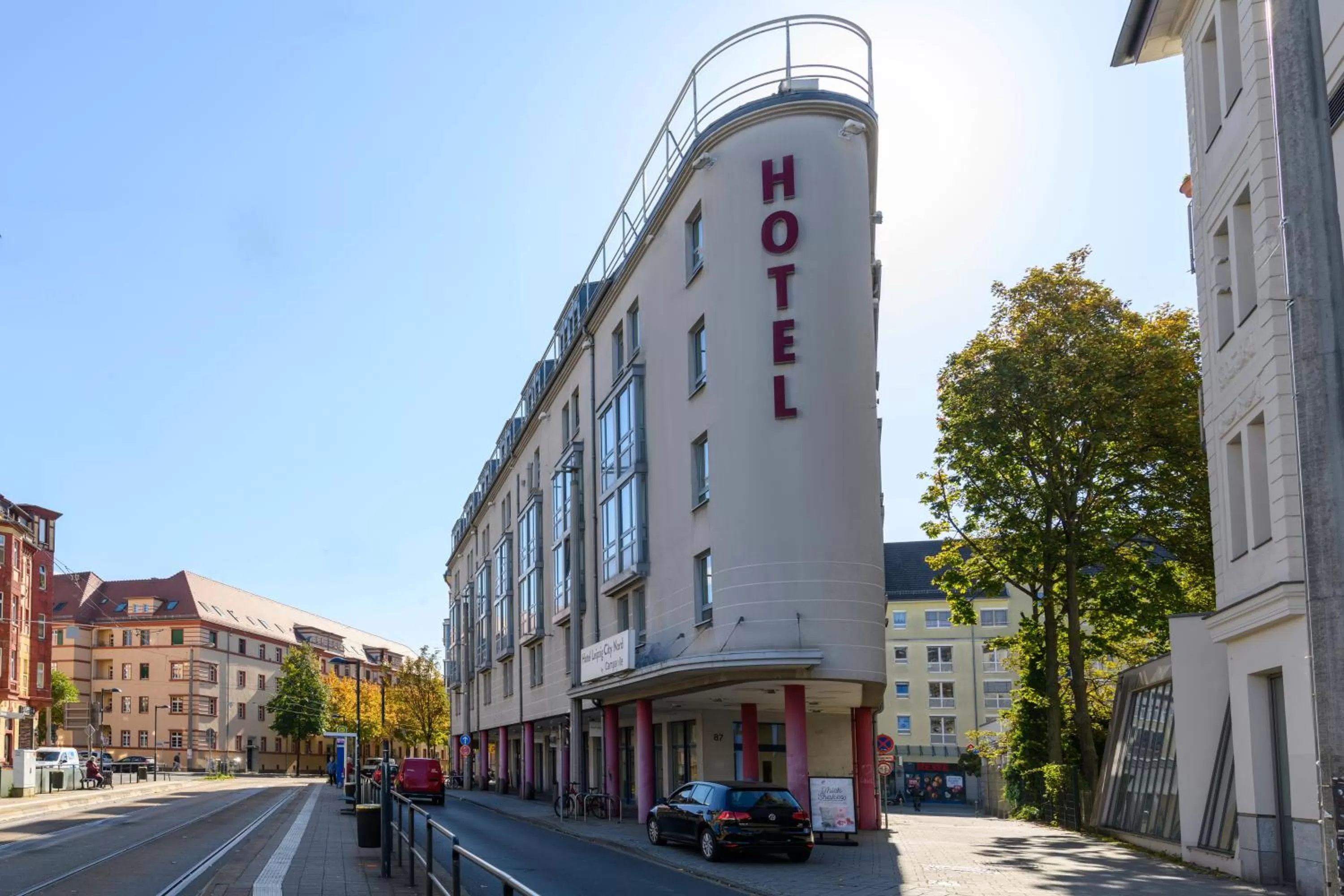 Property building in Hotel Leipzig City Nord by Campanile