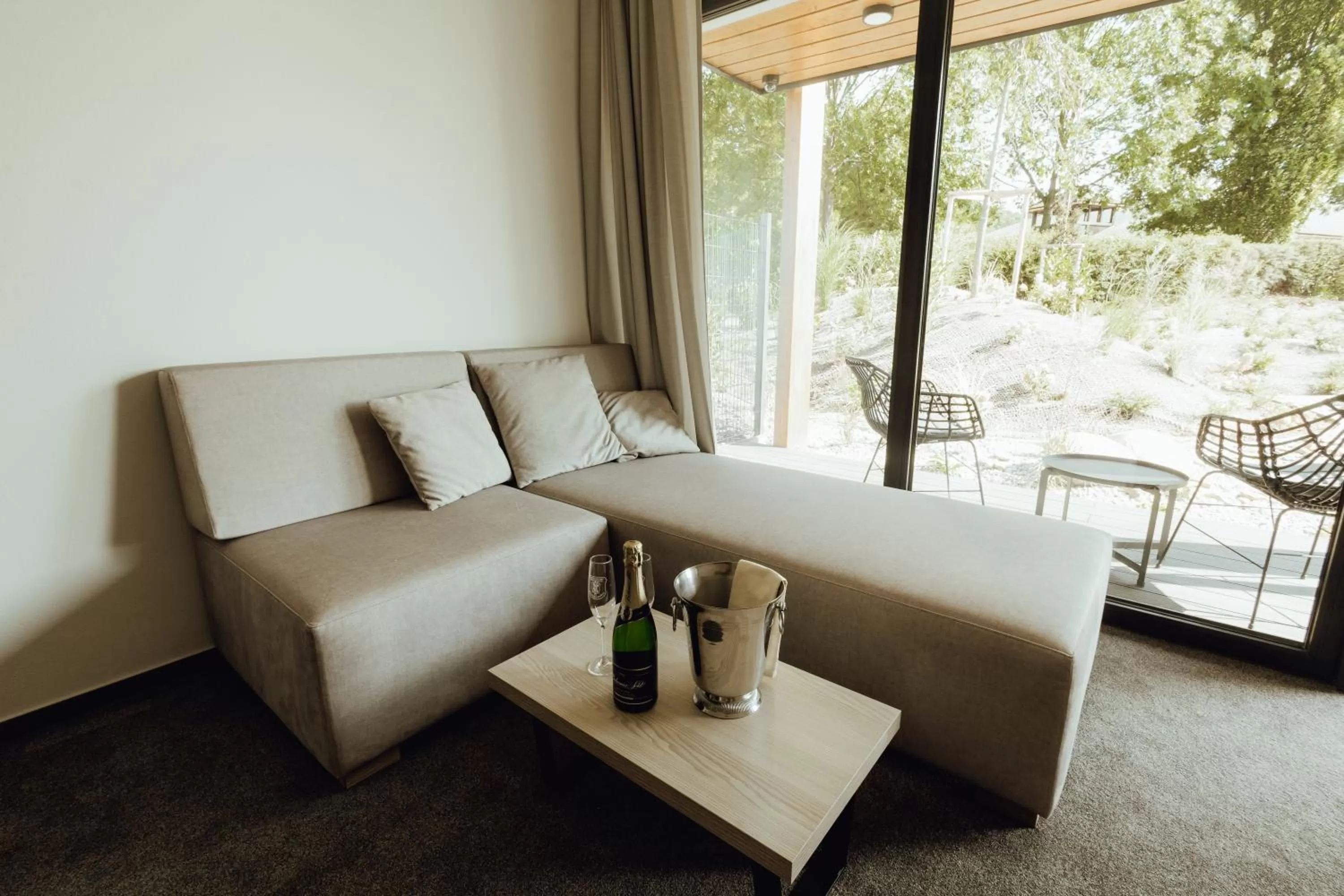 Seating Area in Lovecká Bašta