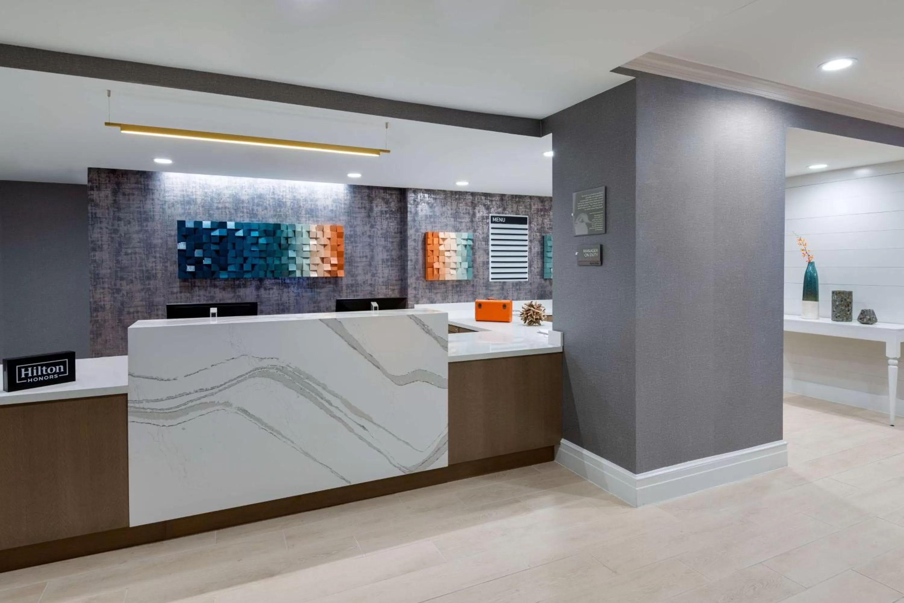 Lobby or reception in Homewood Suites by Hilton Boston/Canton, MA