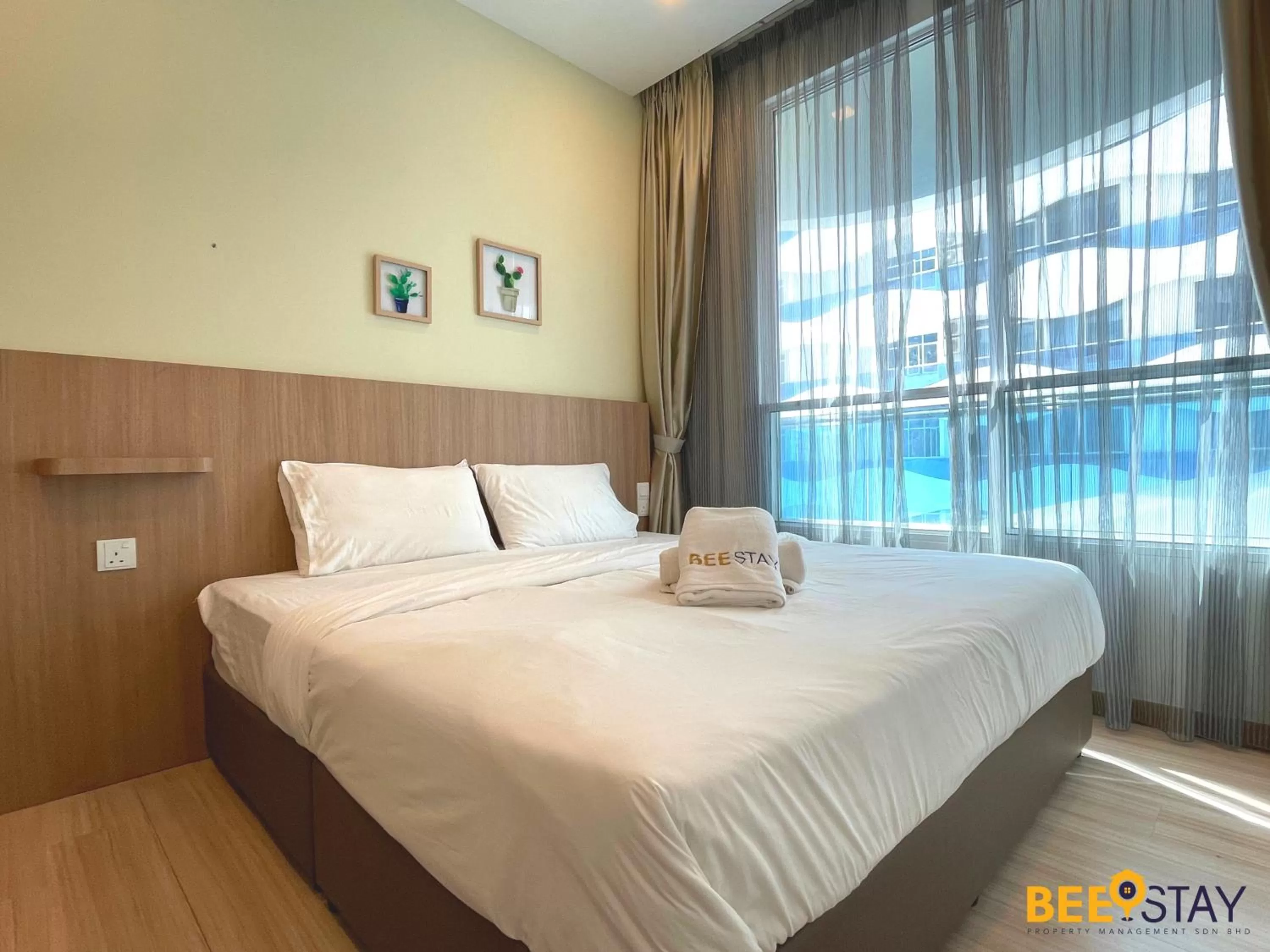 Bed in The Wave Suites Melaka by BEESTAY