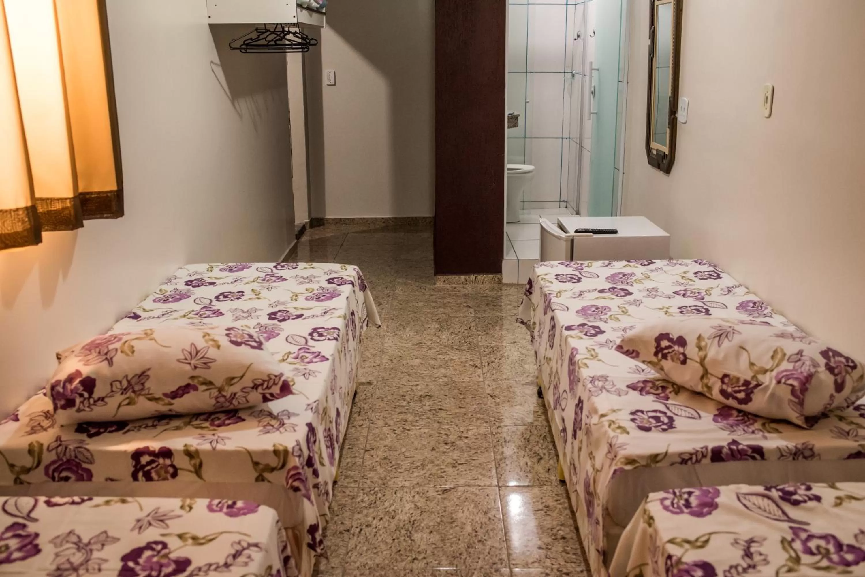 Bed in Pousada Rabake