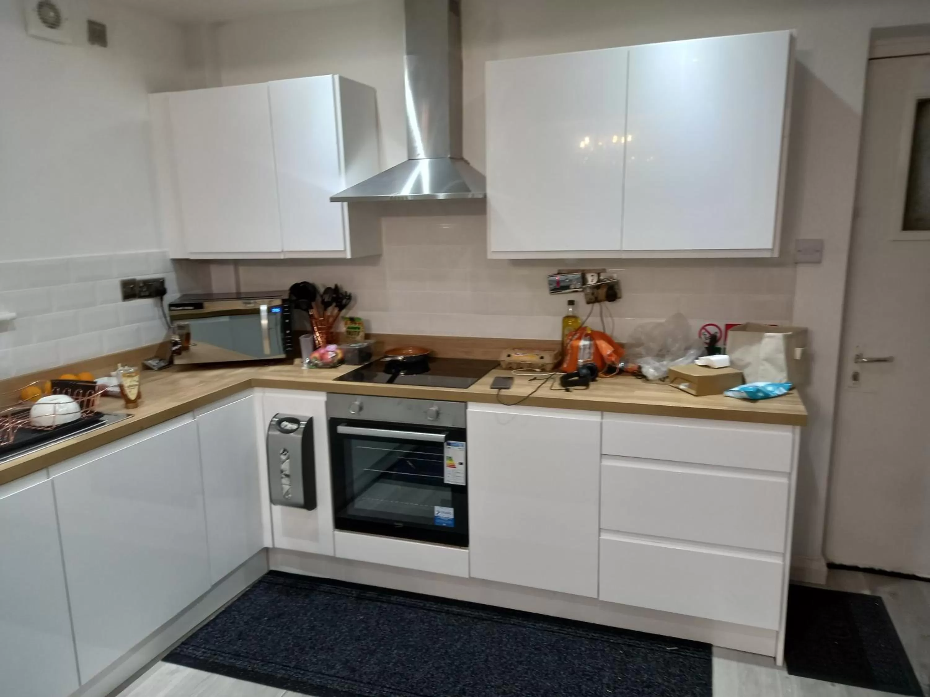 Kitchen/Kitchenette in Cozzy Accommodation