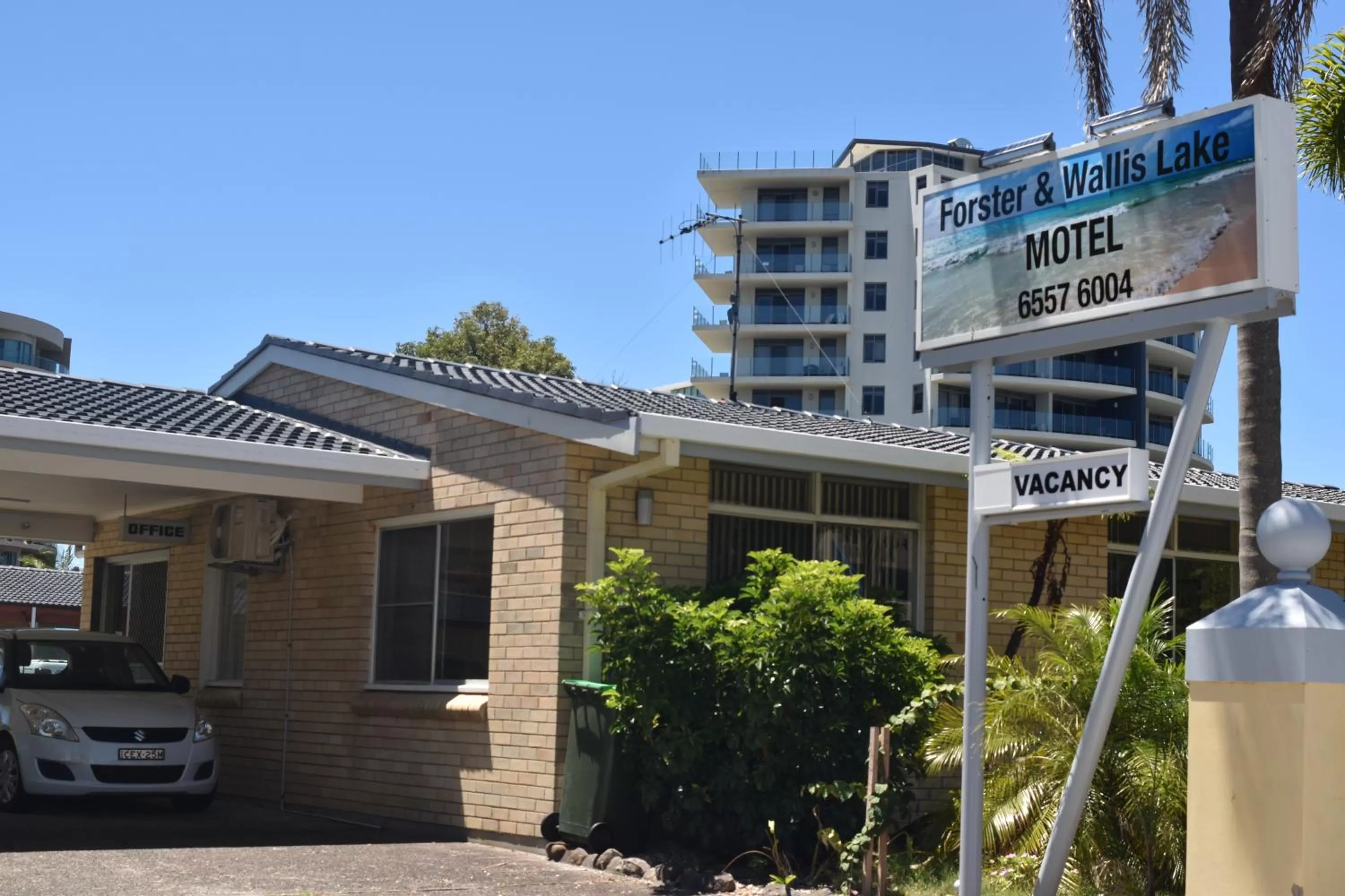 Facade/entrance in Forster and Wallis Lake Motel