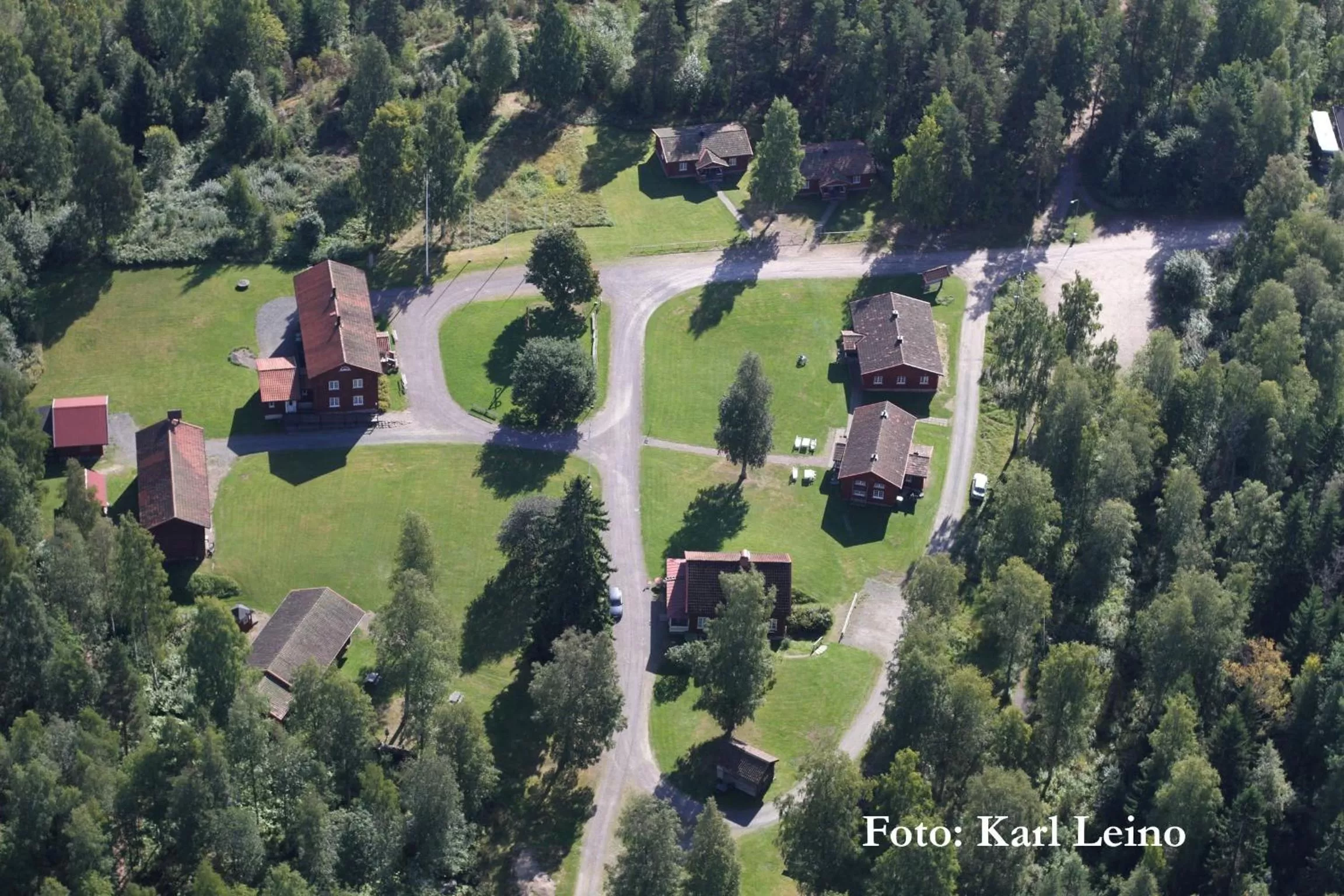 Day, Bird's-eye View in Sunne Hembygdsgård B&B