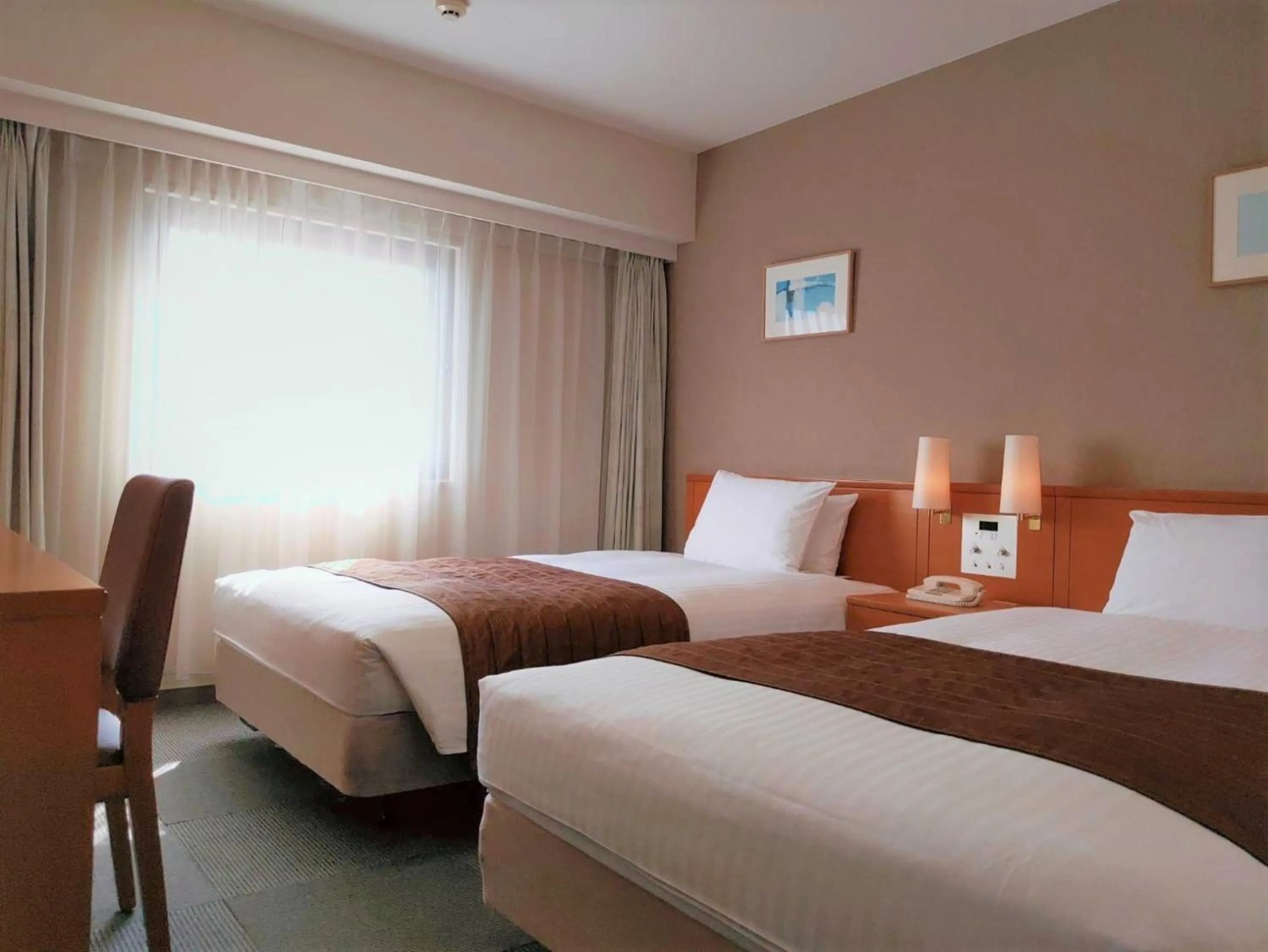 Bed in Hotel Hokke Club Hakodate