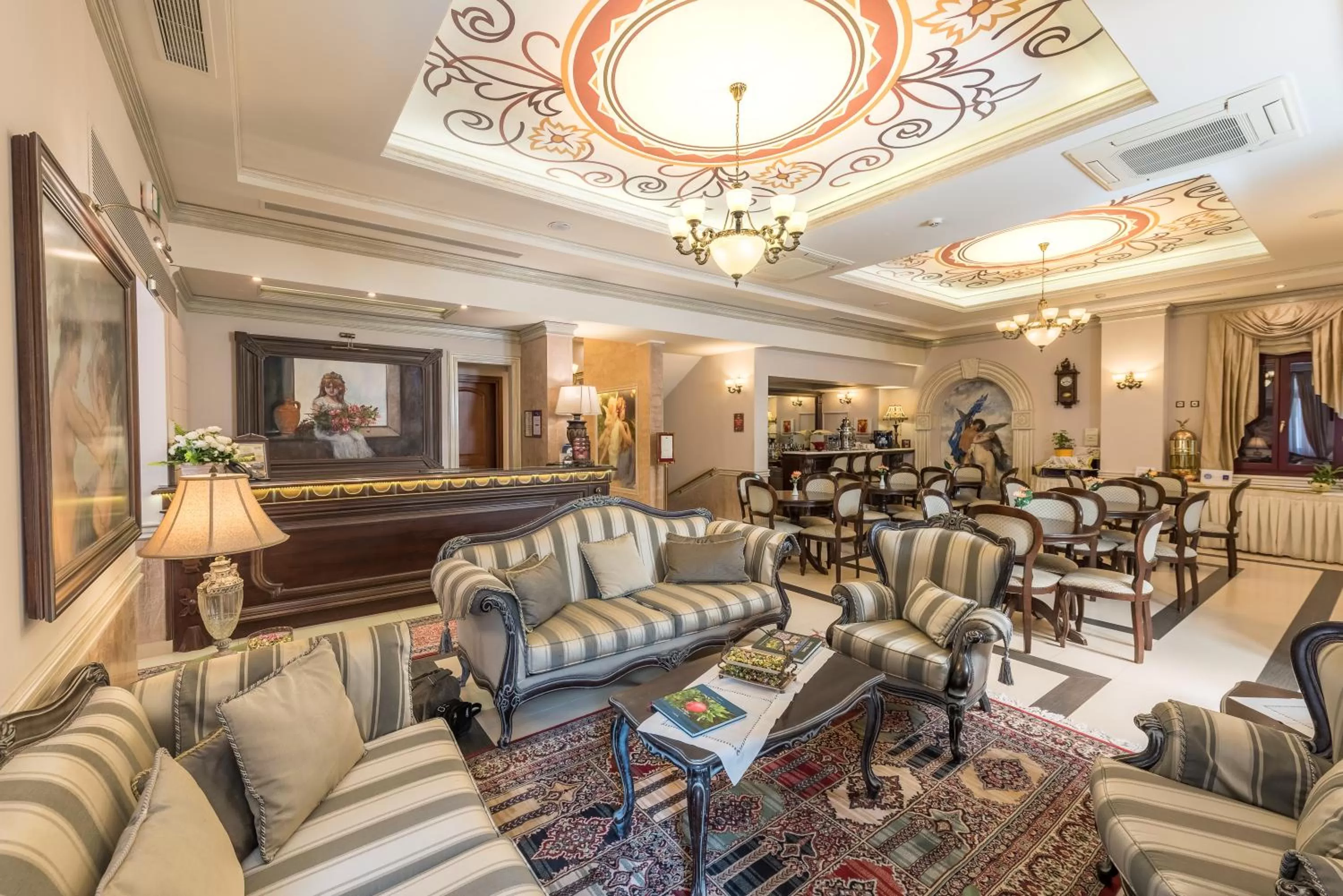 Lobby or reception in Theofilos Paradise Boutique Hotel