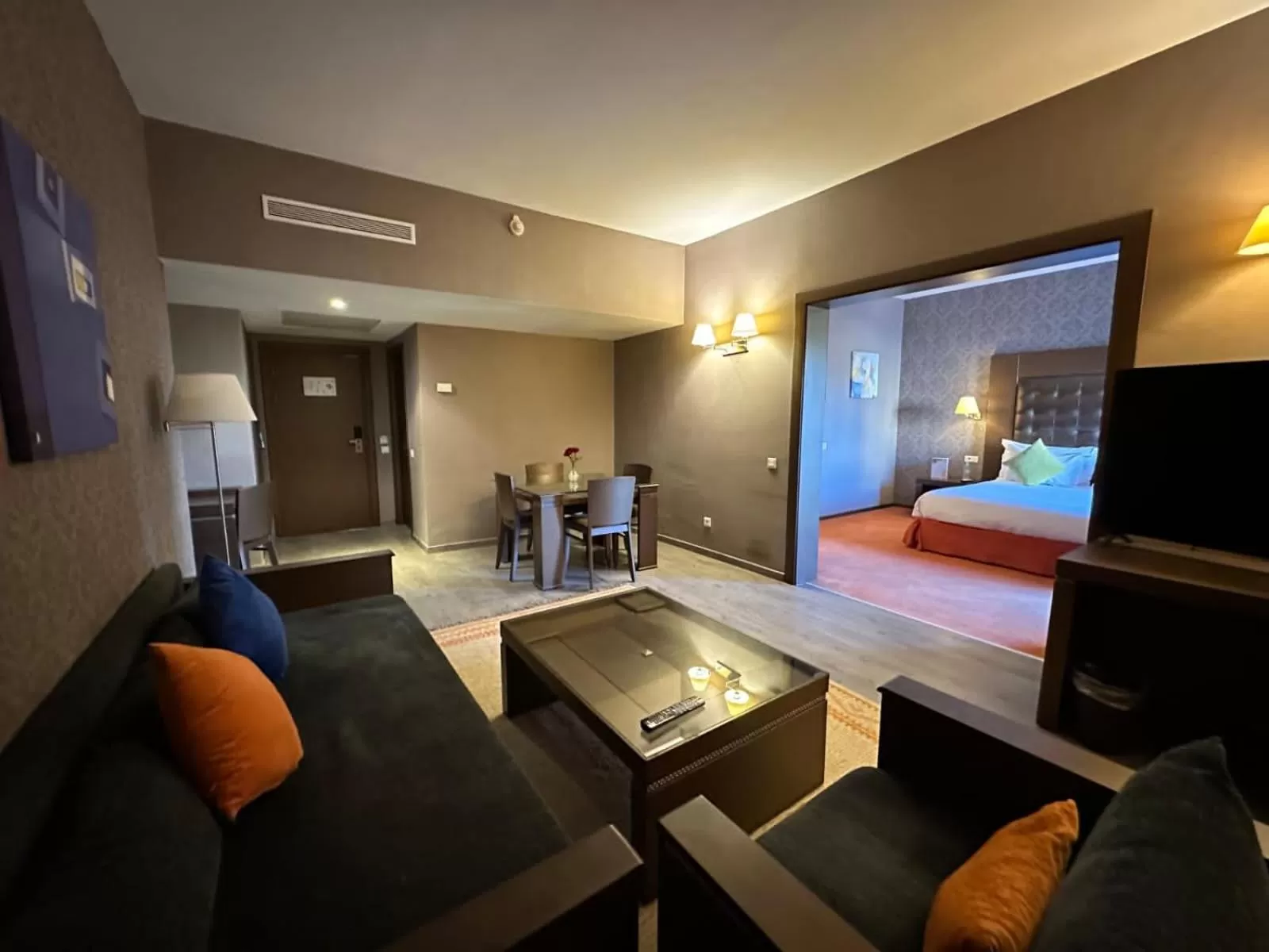 Photo of the whole room, Bed in Terminus City Center Oujda