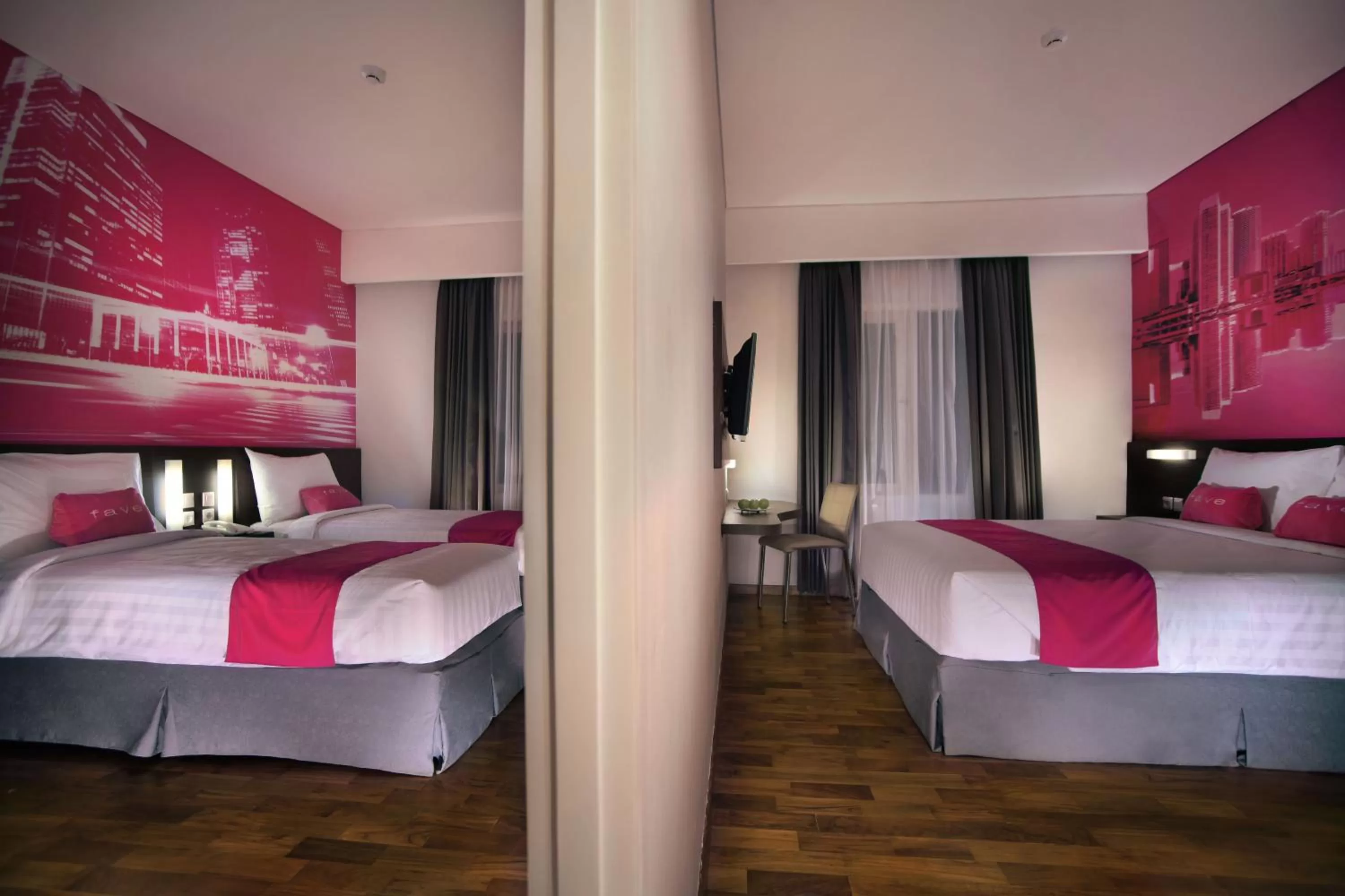 Bedroom, Bed in favehotel Graha Agung Surabaya