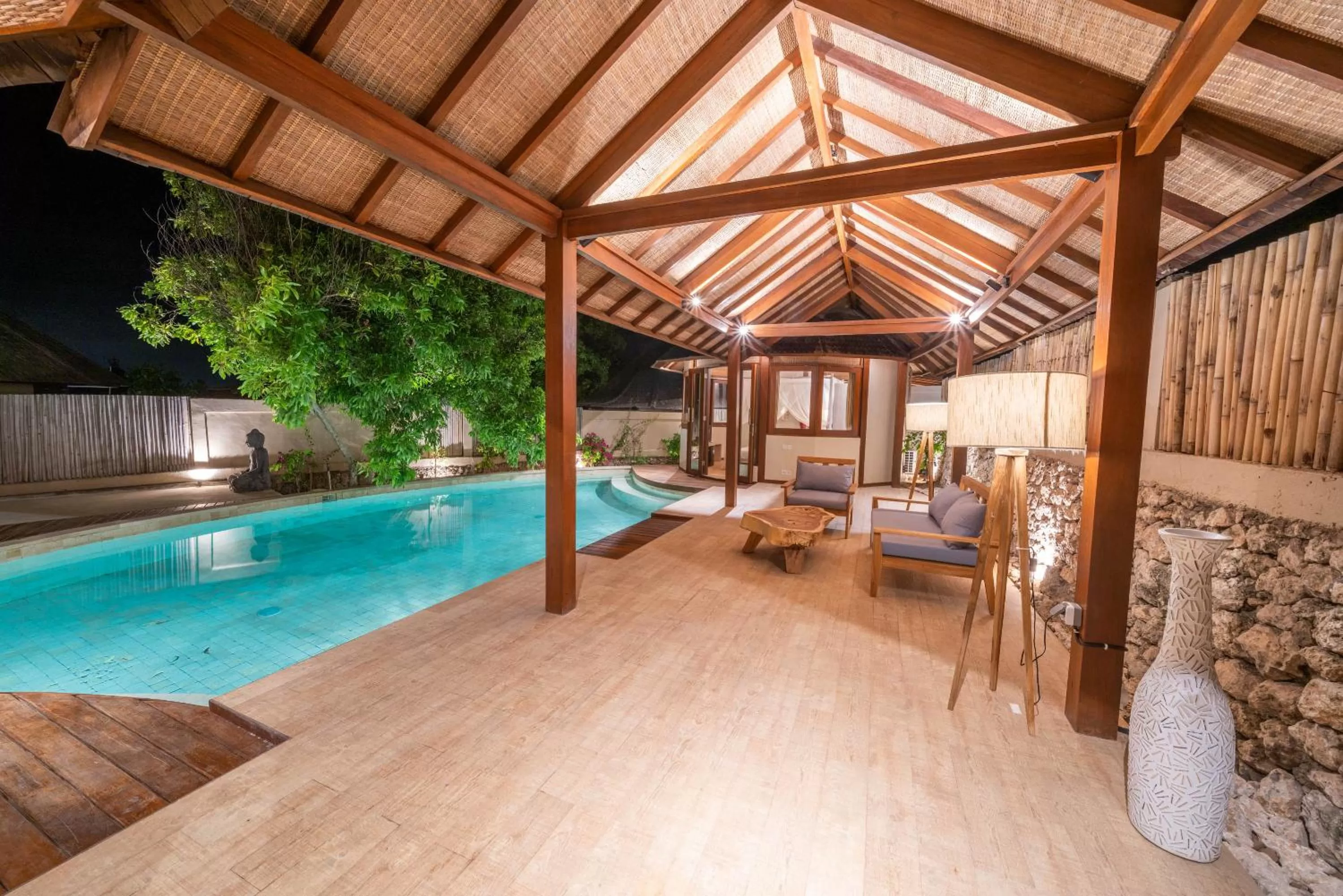 Swimming pool in Blue Lagoon Avia Villas