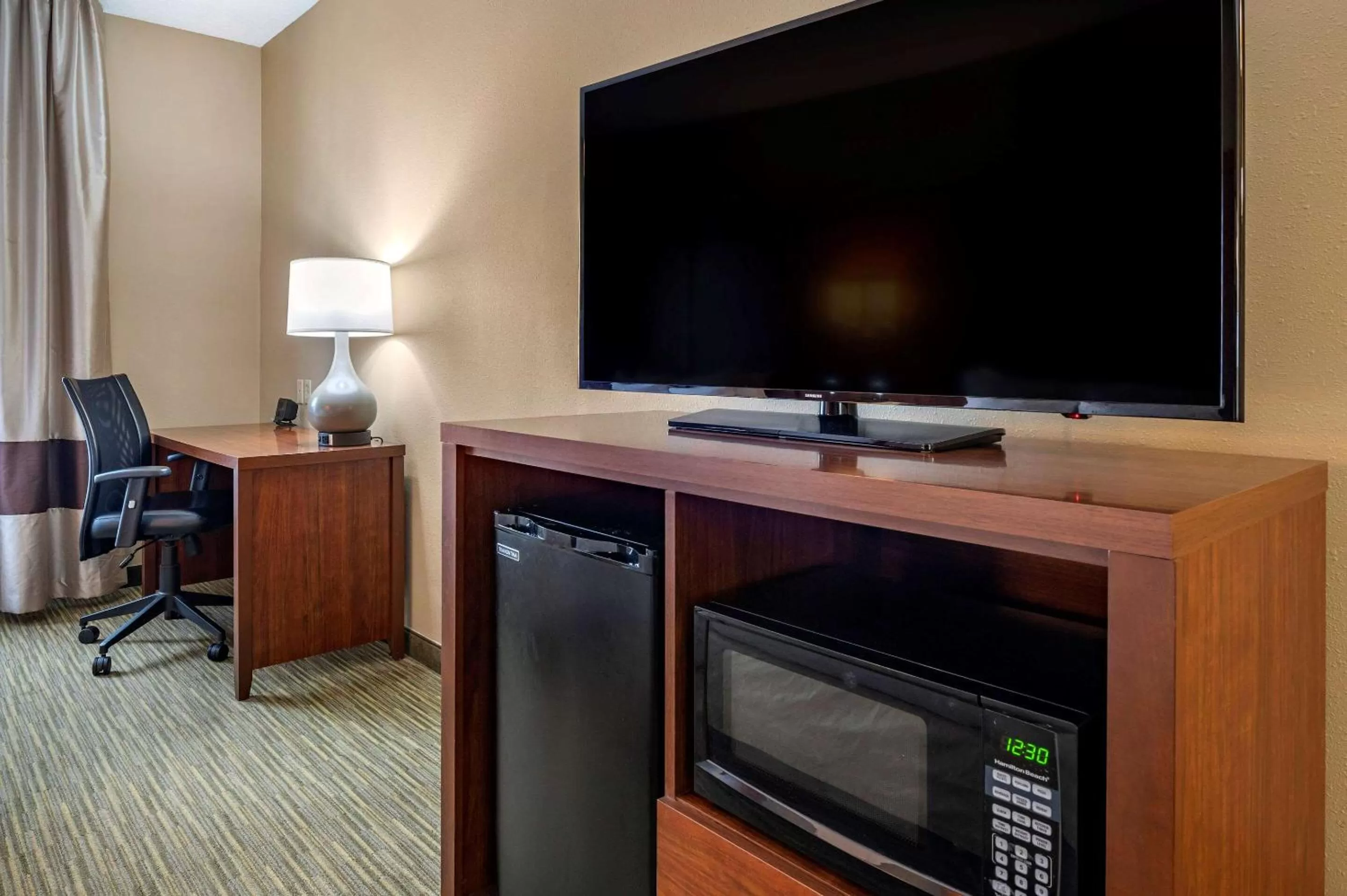 TV and multimedia in Comfort Suites Elkhart North