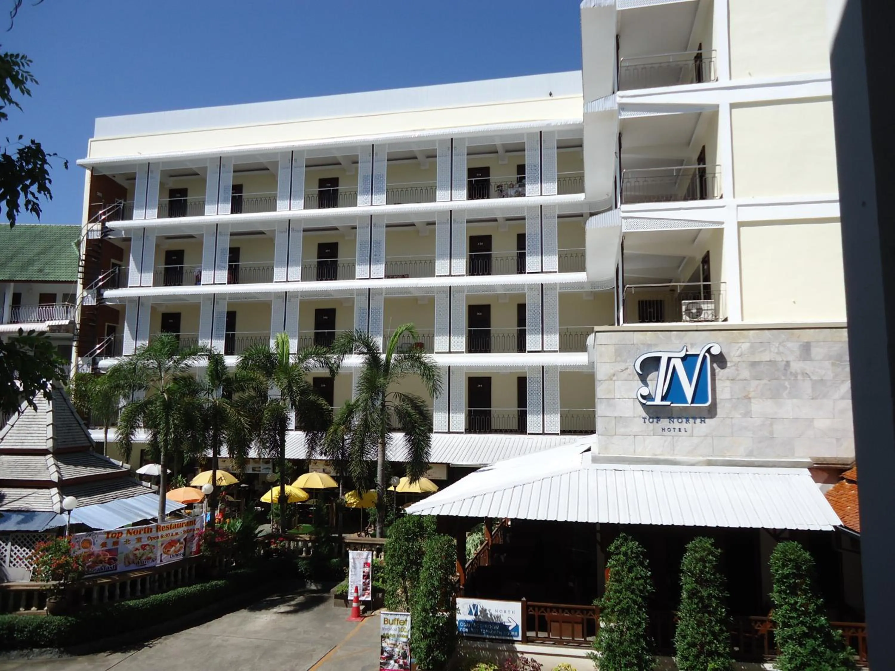 Property building in Top North Hotel