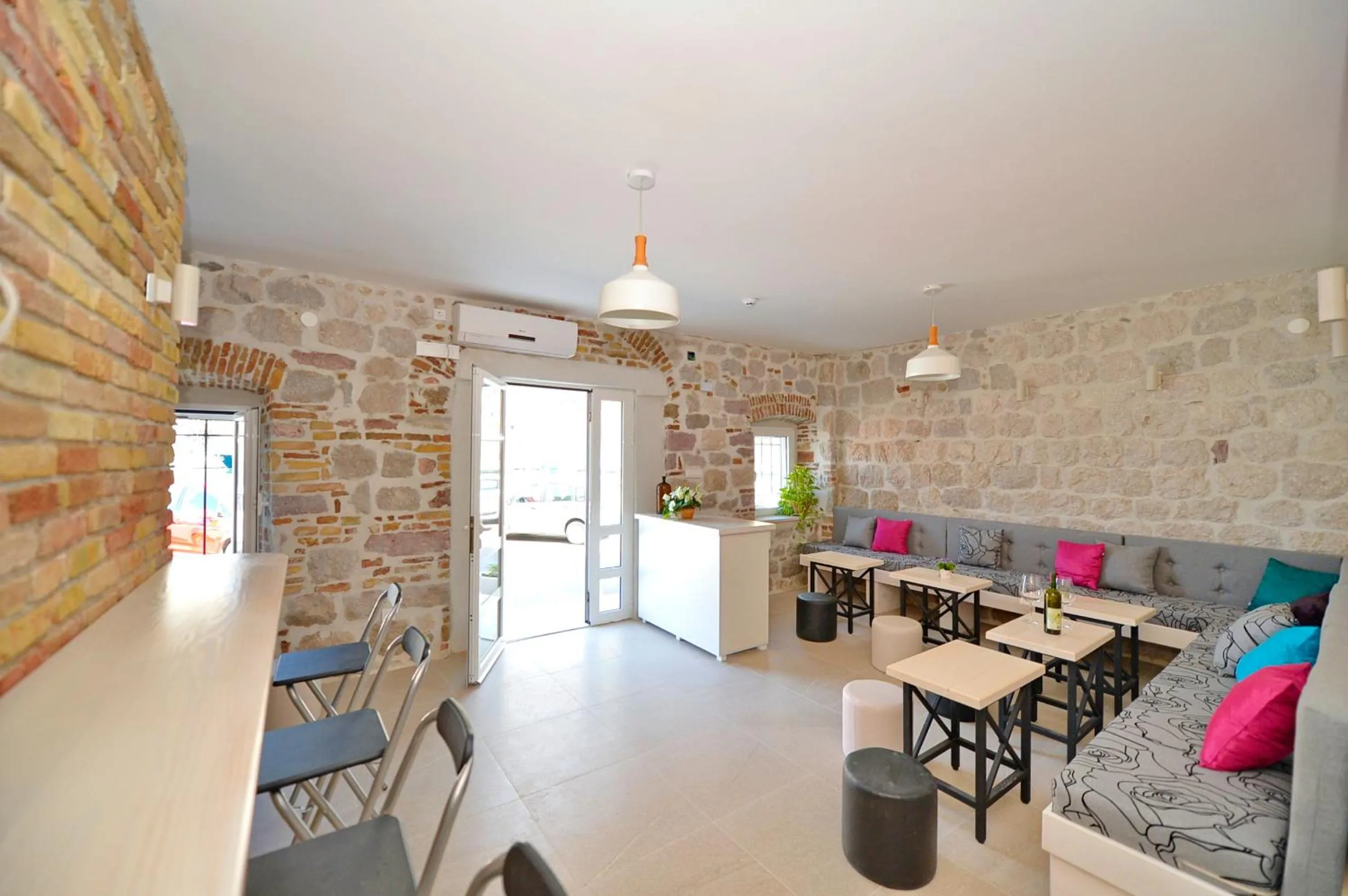 Lobby or reception in Hostel Pupa