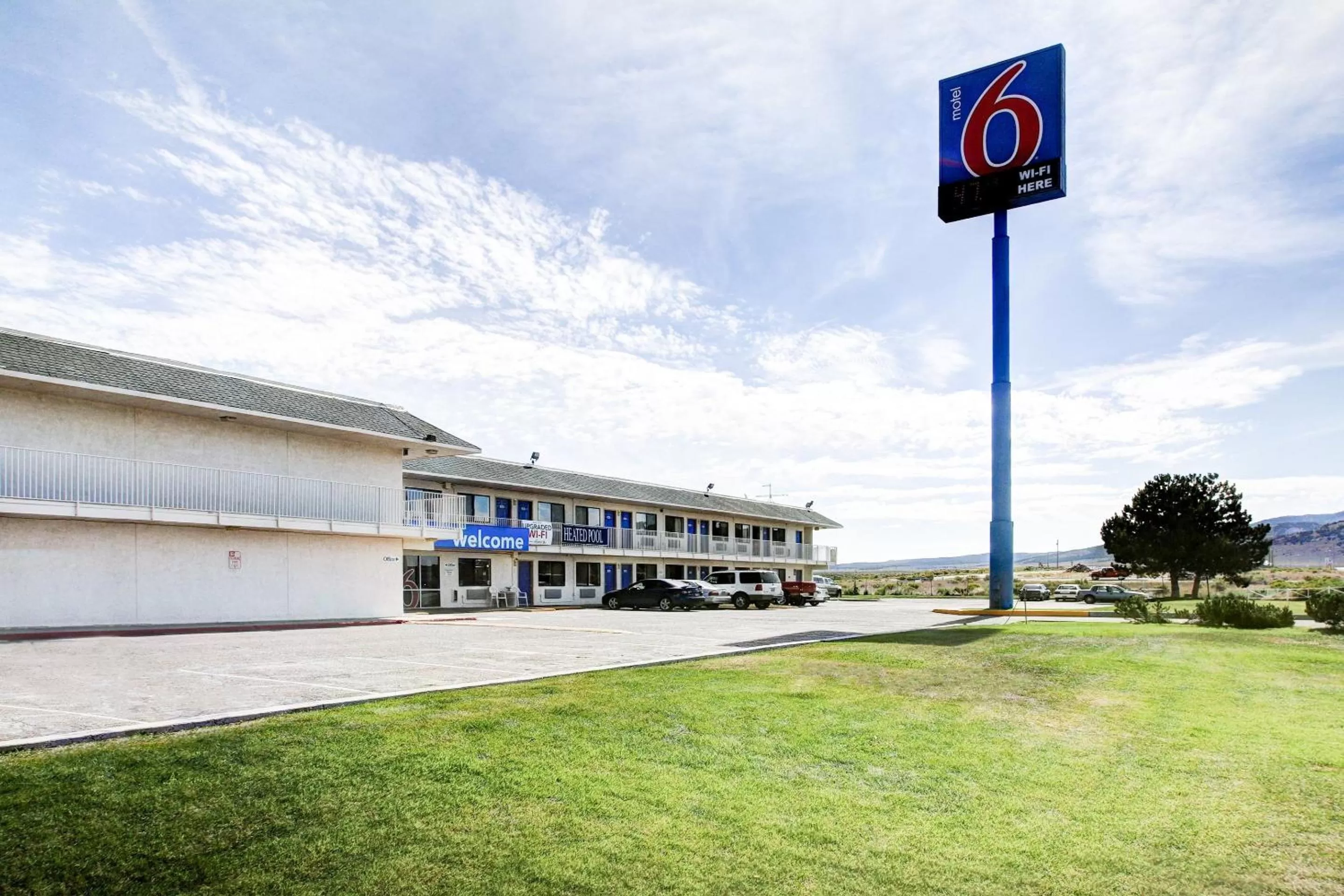 Property building in Motel 6 Wells