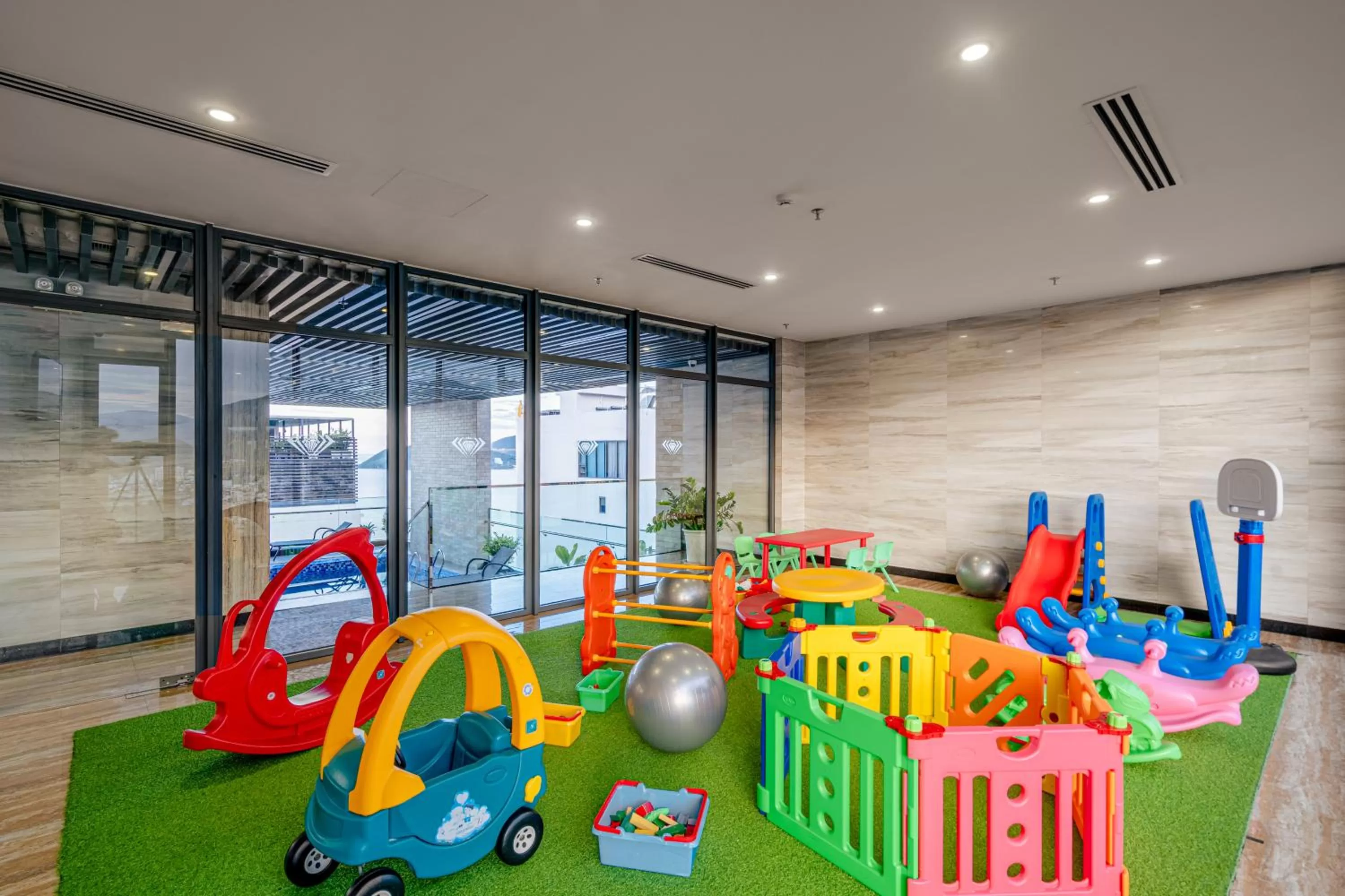 Children play ground in Emerald Bay Hotel & Spa Nha Trang