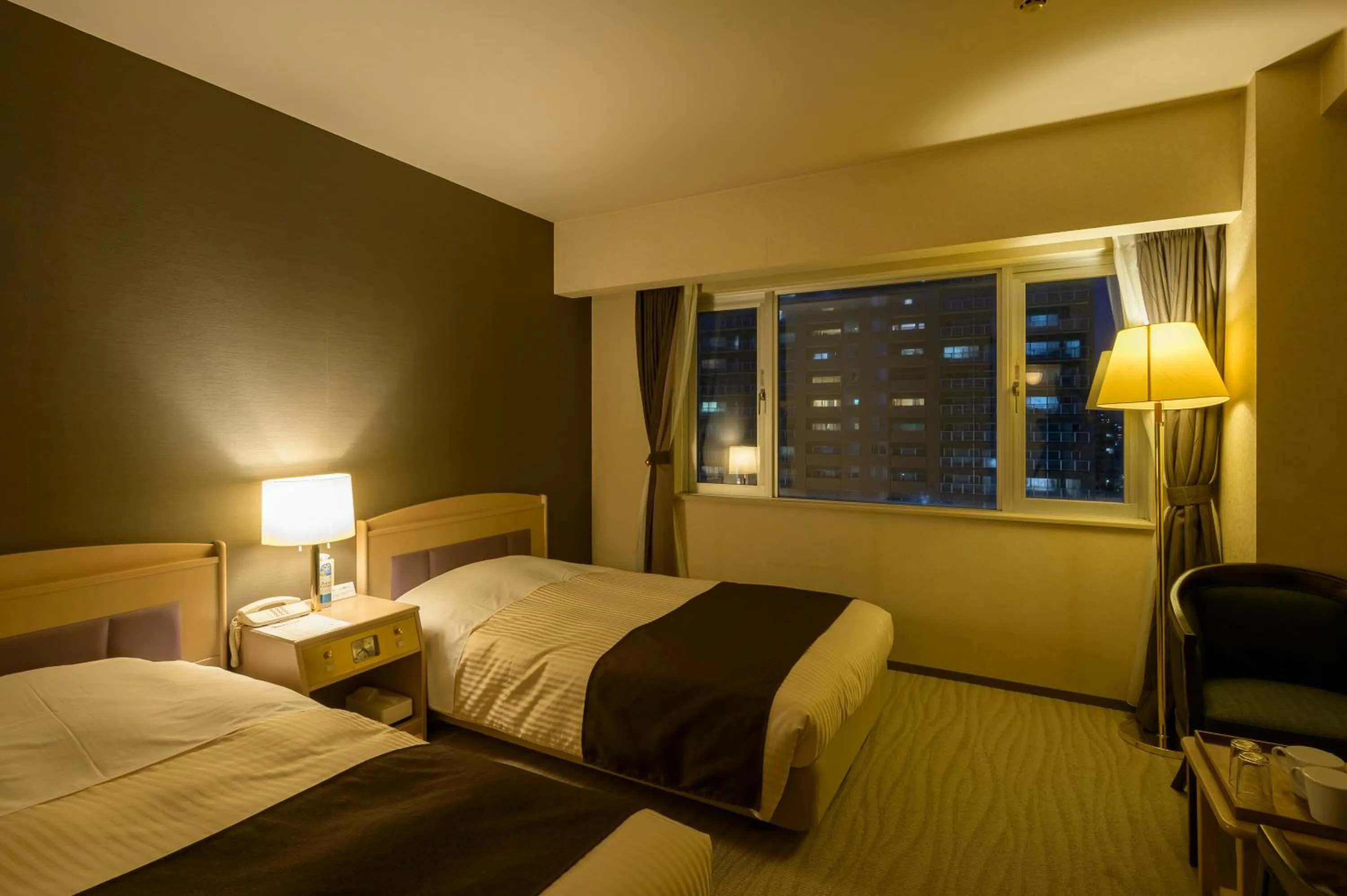 Bedroom, Bed in Kotoni Green Hotel